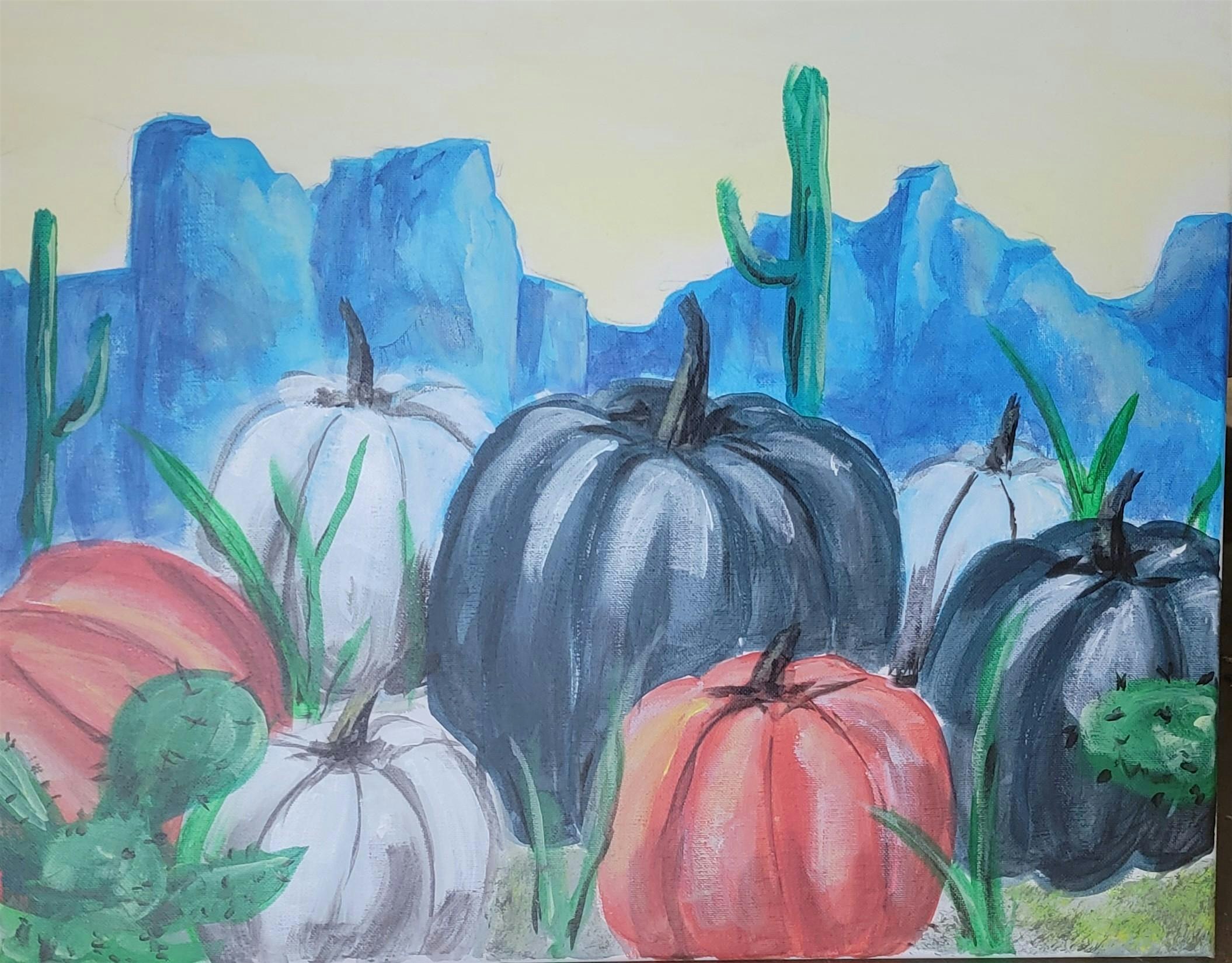 Brushes & Brews – Desert Harvest at Naked Dates Farm – Wellton, AZ