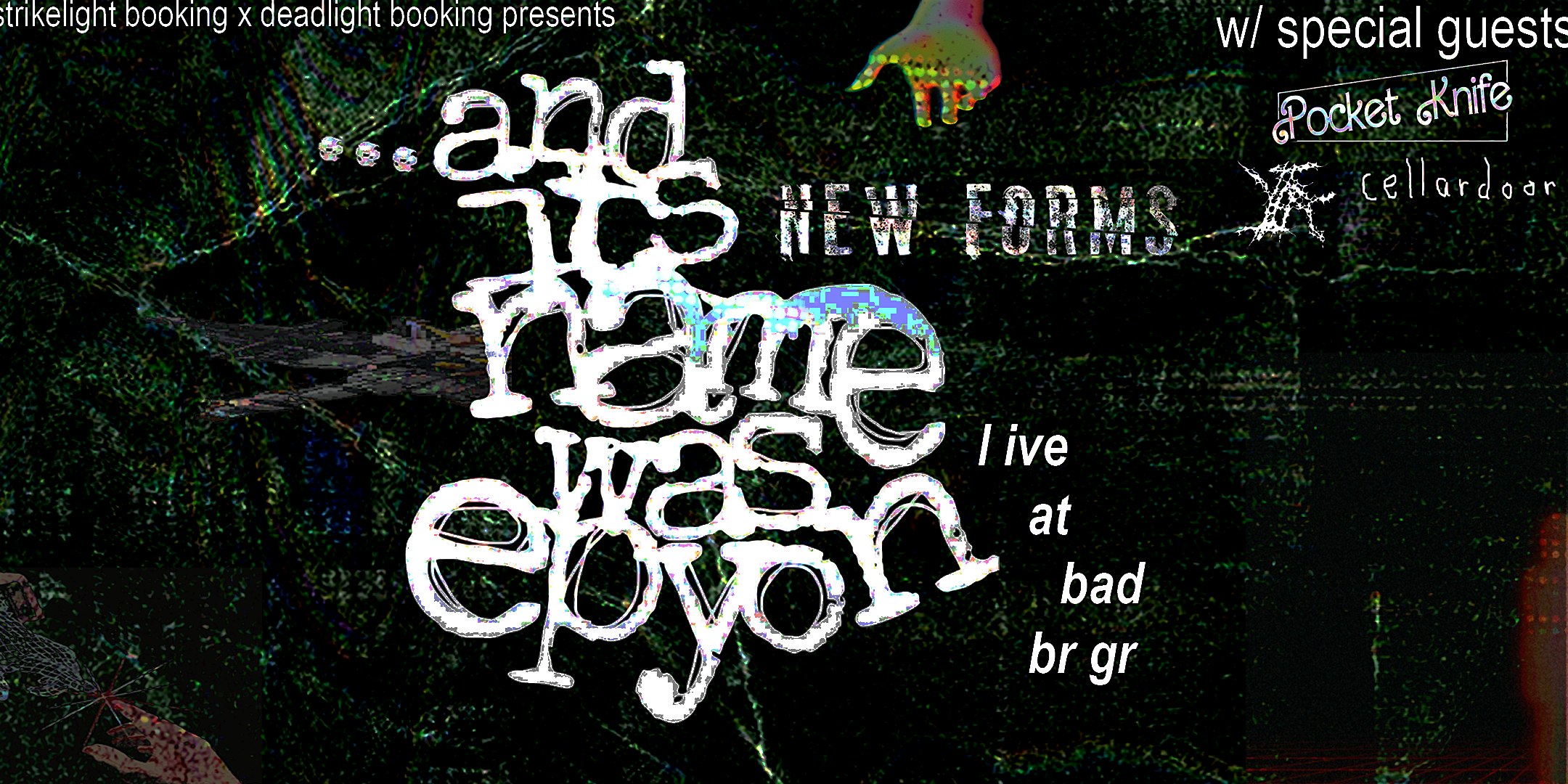 …and its name was epyon & New Forms w/ Pocket Knife, cellardoor, and yia at BAD BRGR – Manchester, NH