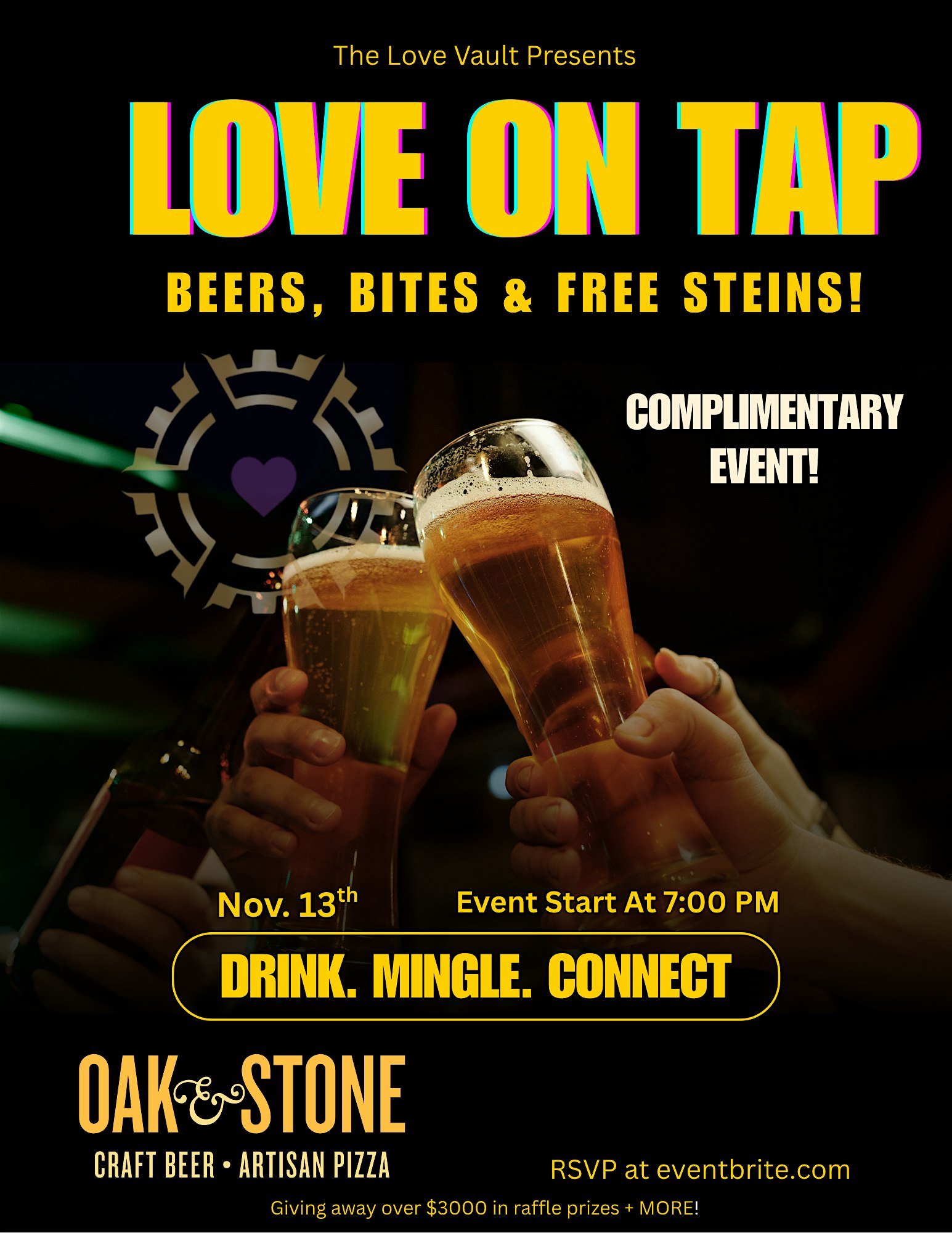 Singles on Tap: A Night at Oak & Stone at Oak & Stone – Sarasota, FL