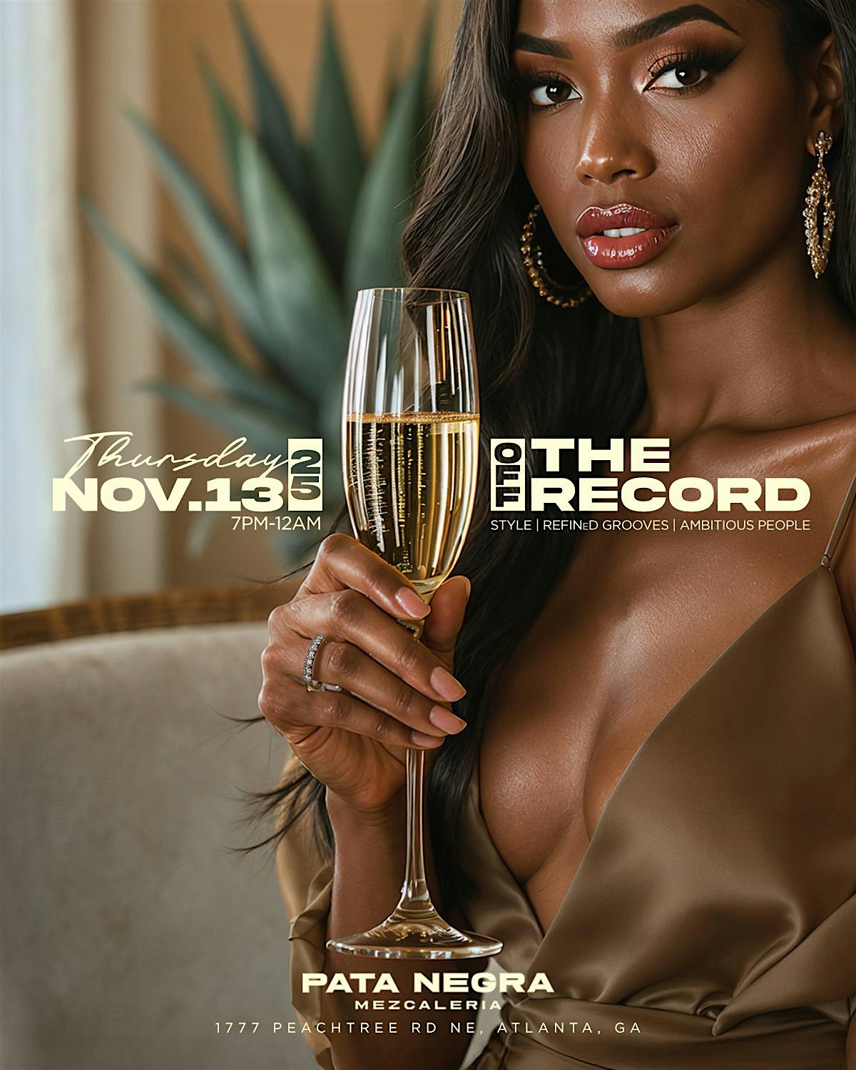 Off The Record – An Exciting & Stylish Dinner Party at Pata Negra Mezcaleria – Atlanta, GA