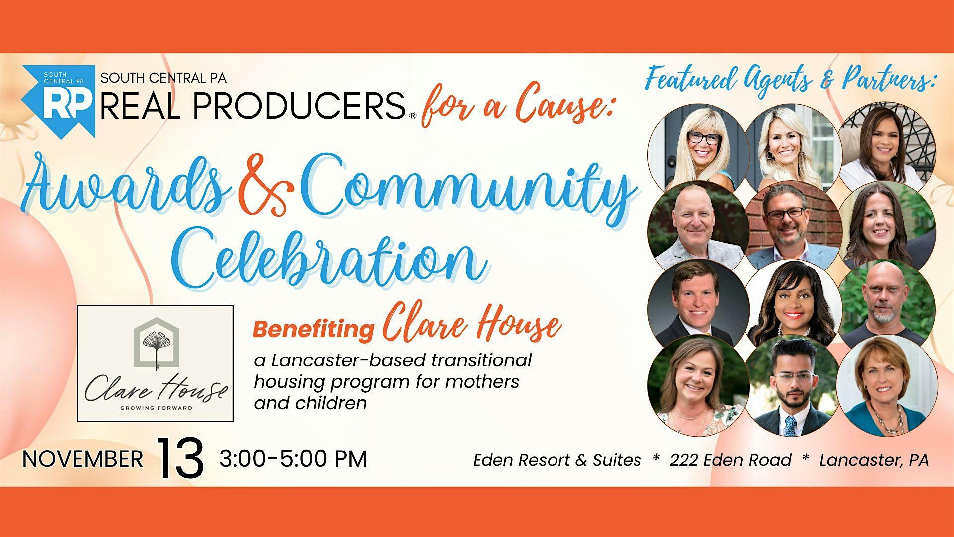 South Central PA Real Producers’ Awards & Community Celebration! at Eden Resort & Suites – Lancaster, PA