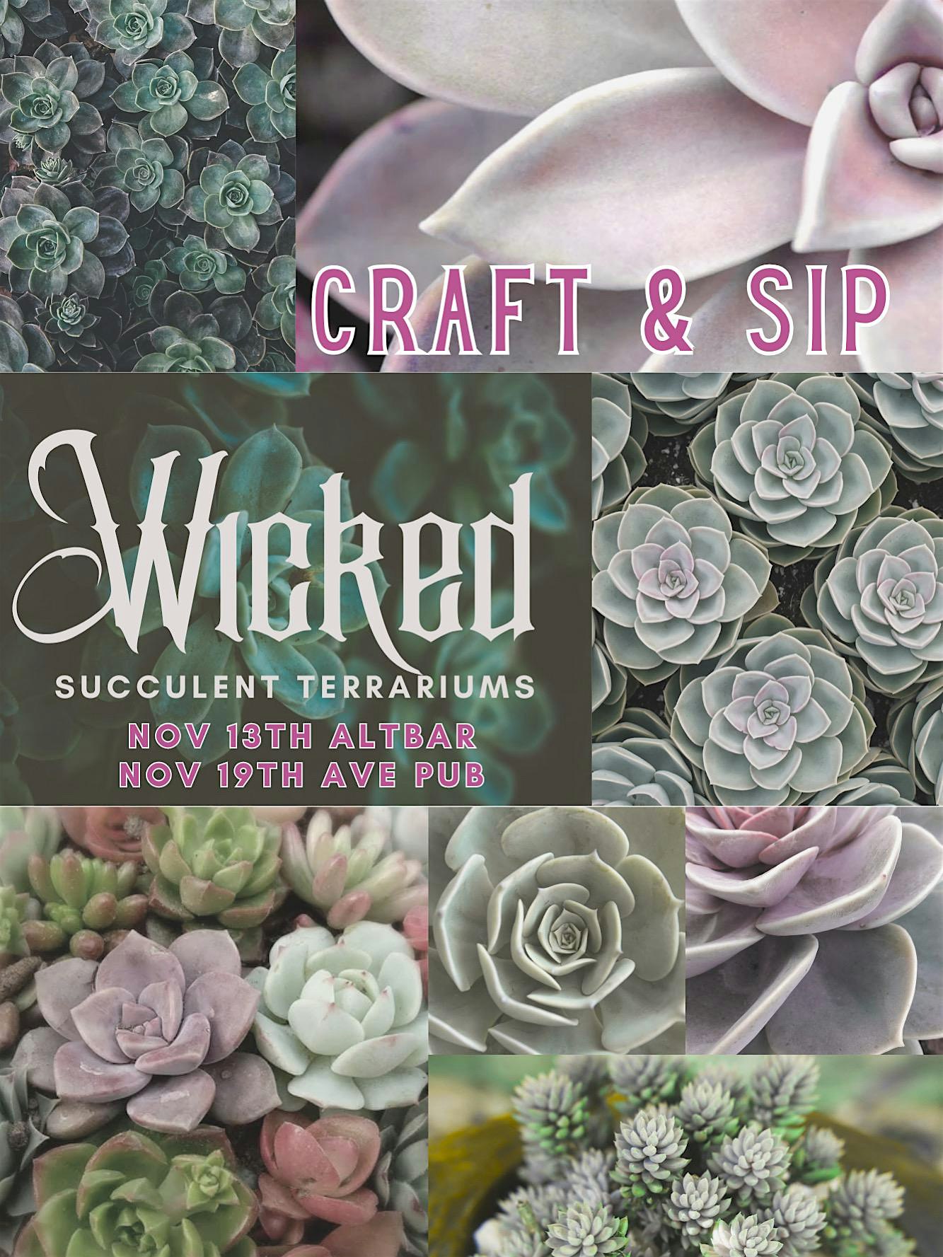 AltBar Craft & Sip: Wicked at AltBar – Rochester, NY