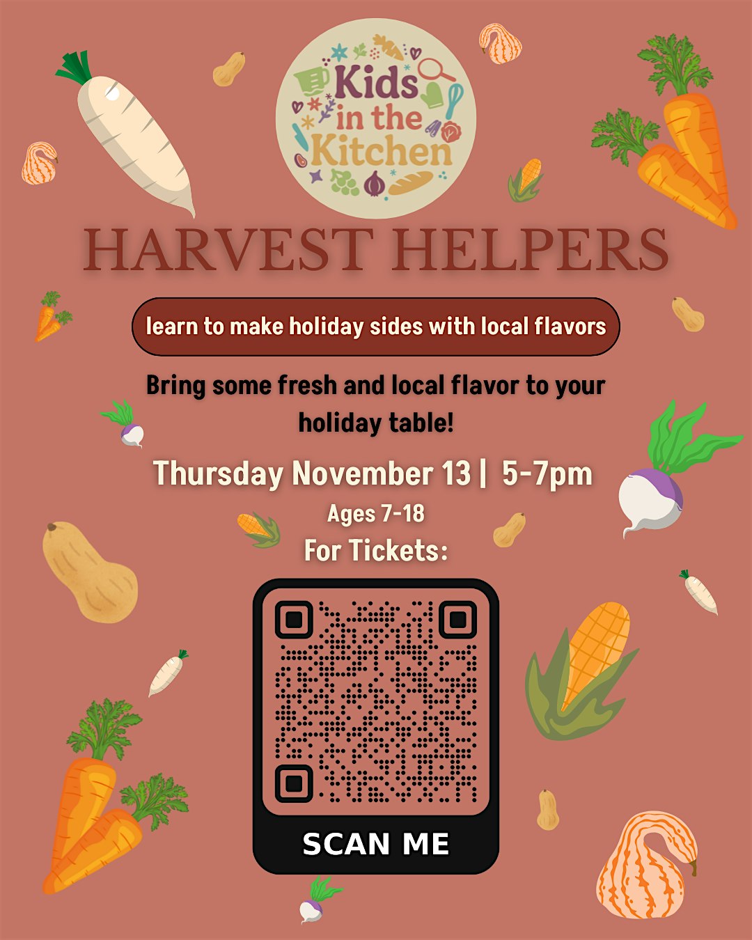 Kids in the Kitchen: Harvest Helpers at Scale House Market – Spokane Valley, WA