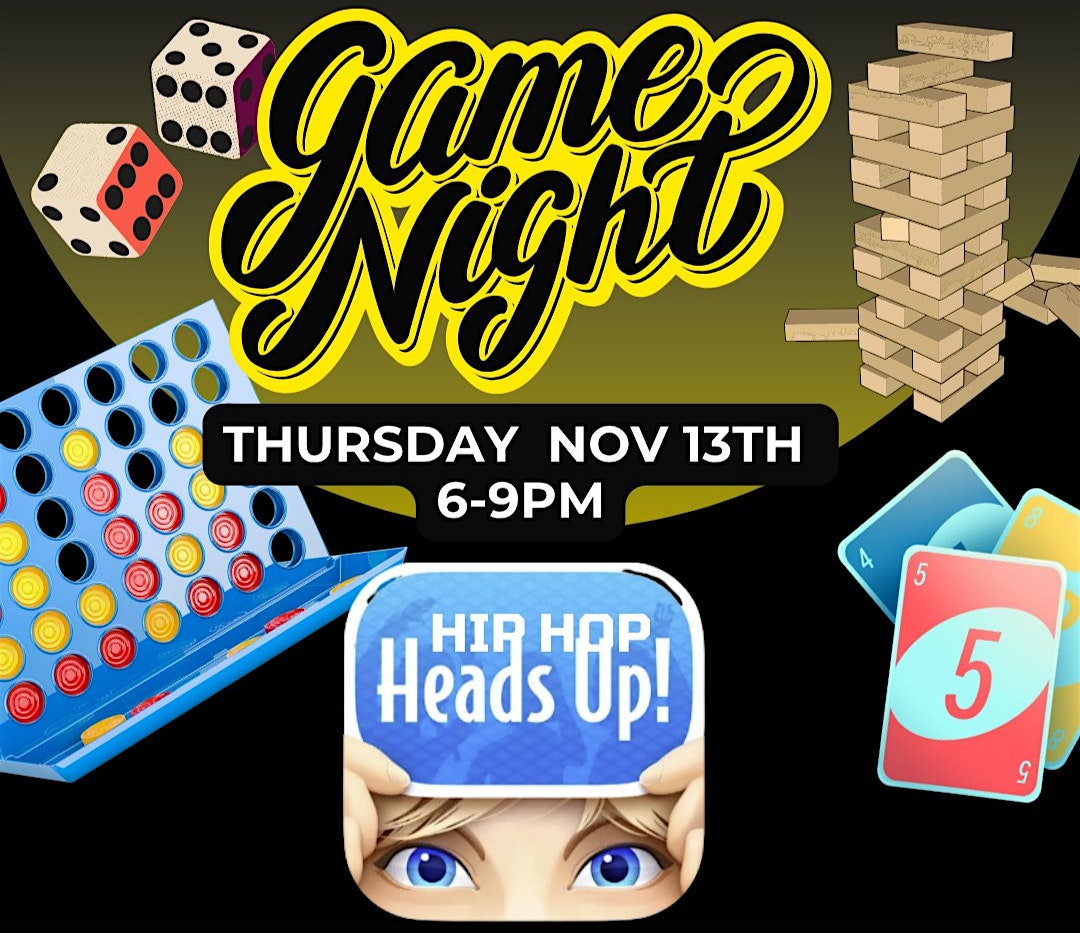 Game Night with a Hip Hop Twist! at Everyday People DC – Washington, DC