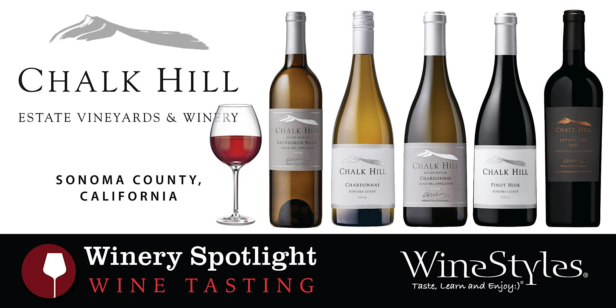 Winery Spotlight: Chalk Hill Winery at WineStyles Tasting Station – Sun Prairie – Sun Prairie, WI