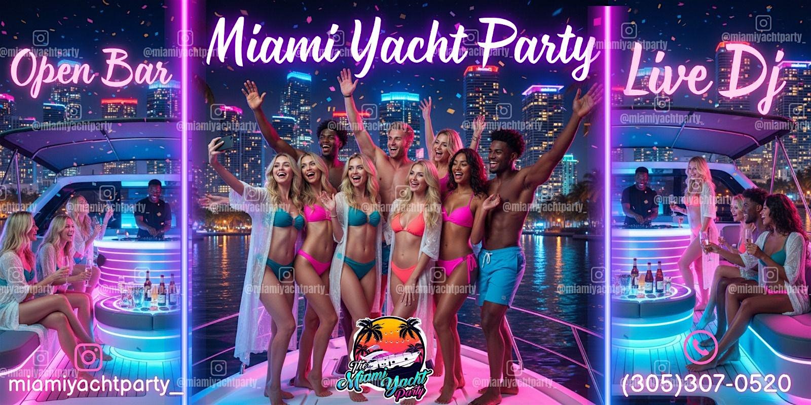 Best Party Yacht Miami Beach – Yacht Party South Beach at Yacht Party Experience – Miami, FL