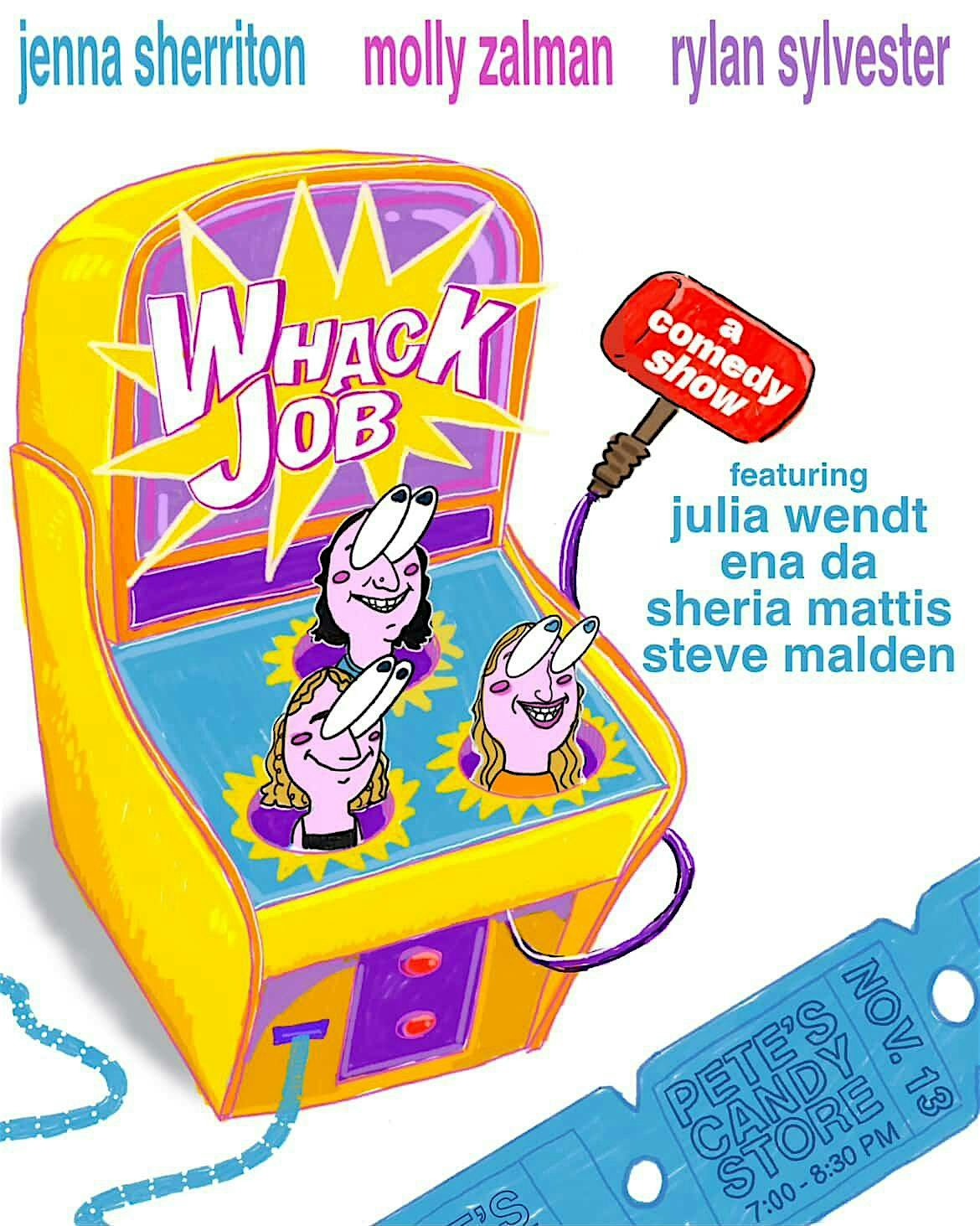 WHACK JOB: Comedy Show! at Pete’s Candy Store – Brooklyn, NY