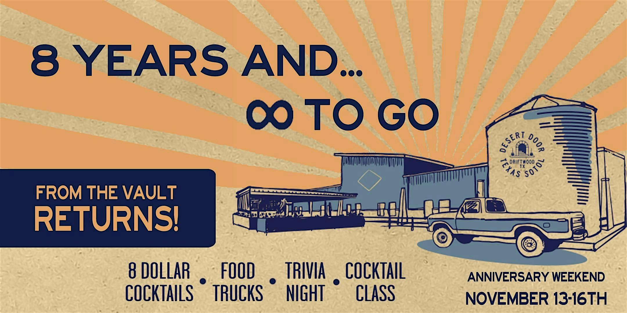 Desert Door’s 8th Anniversary Weekend at Desert Door – DRIFTWOOD, TX