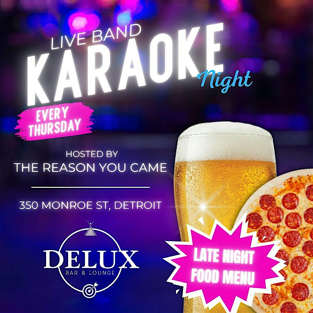 Live Band Karaoke at Delux Bar & Lounge – Detroit, MI