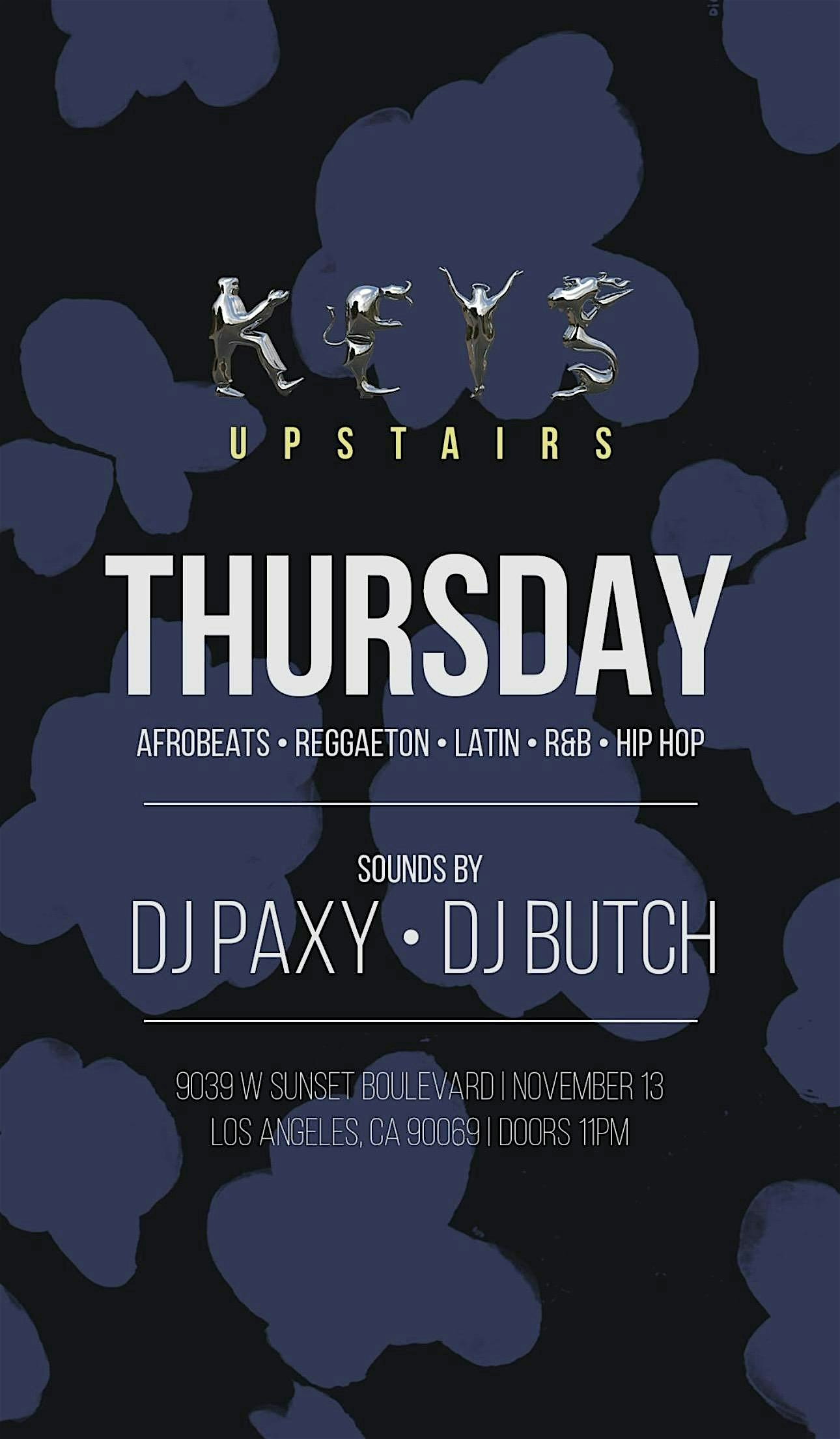 Keys Upstairs at Keys – West Hollywood, CA