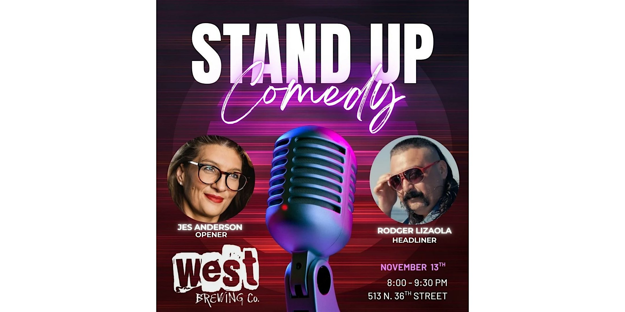 Stand Up comedy show at West Brew Fremont, Live, Local and Hilarious at 513 N 36th St – Seattle, WA