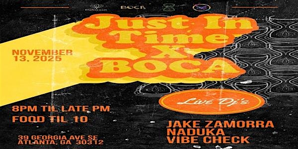 Just In Time For Boca Summerhill at BOCA – Atlanta, GA