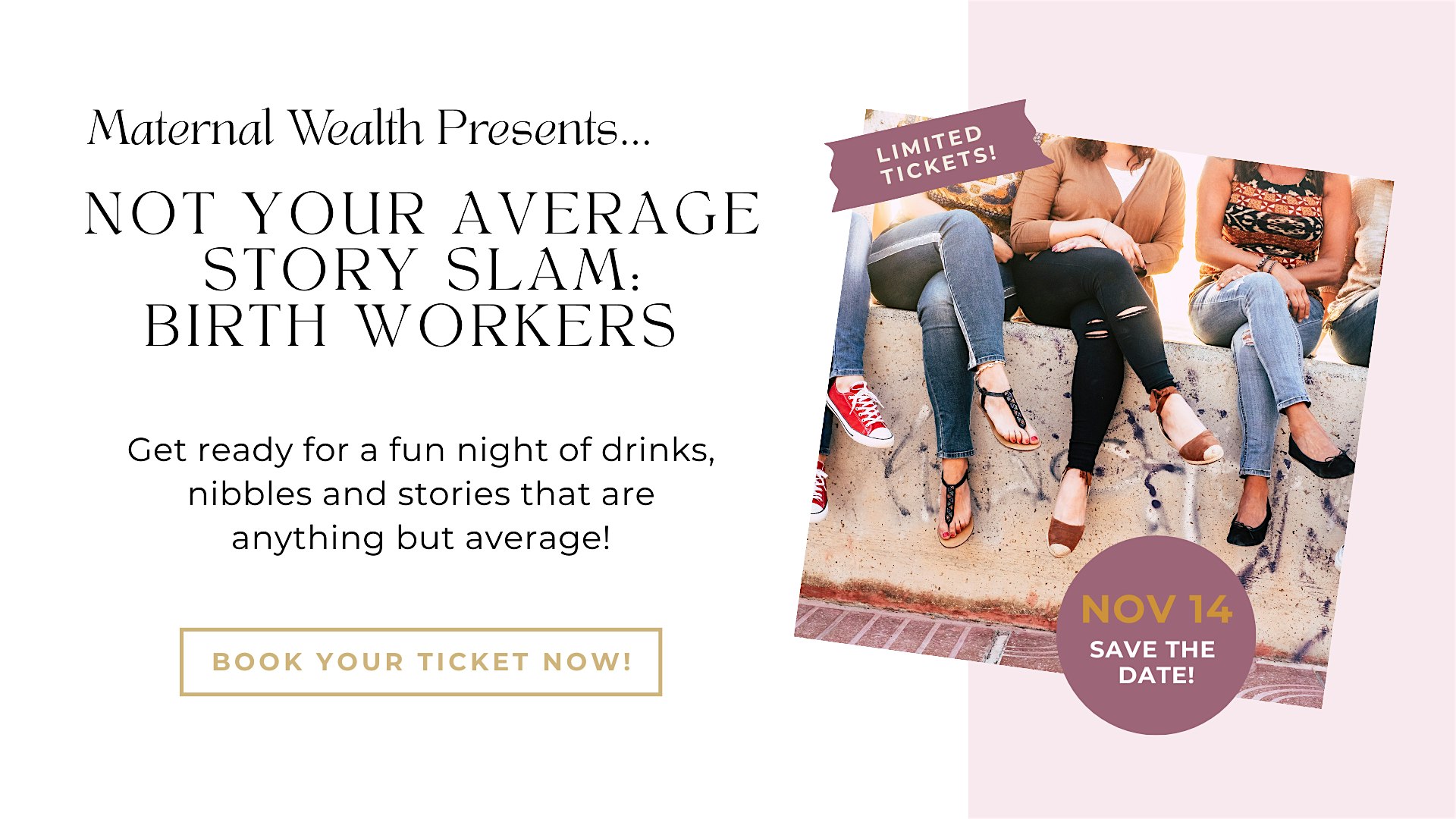 Not Your Average Story Slam! Birth Worker Edition at Beyond Birthing – Beverly, MA