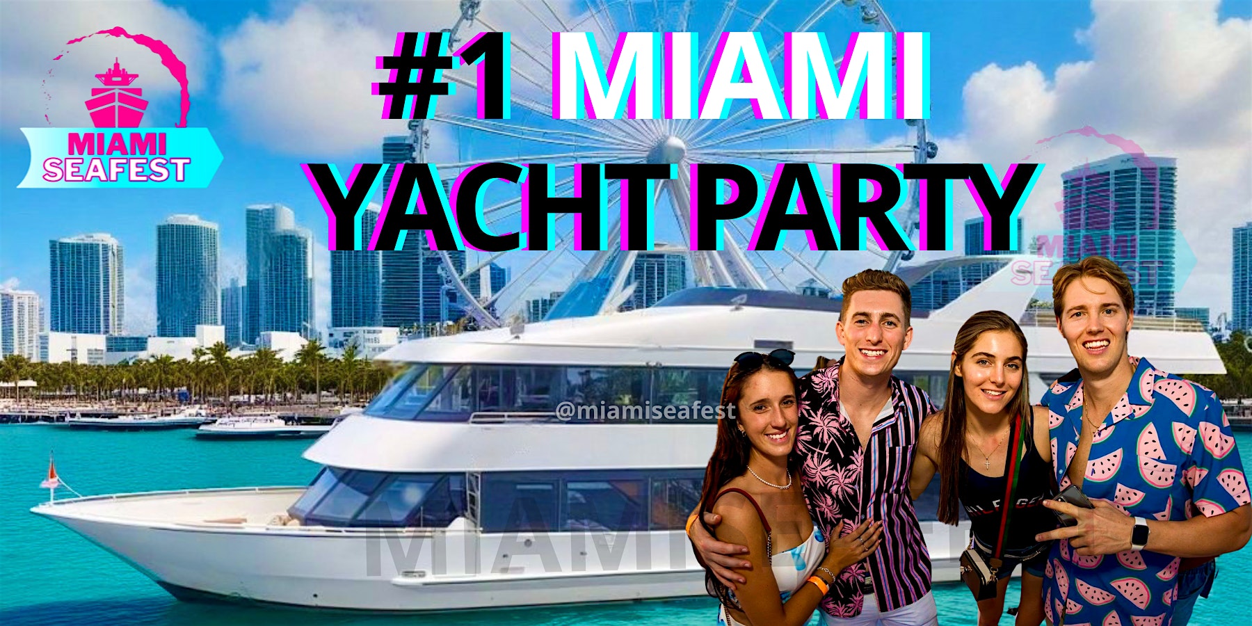 Yacht Party Miami – All Inclusive Cruise Experience at Miami Beach Booze Cruise – Booze Cruise – Miami, FL