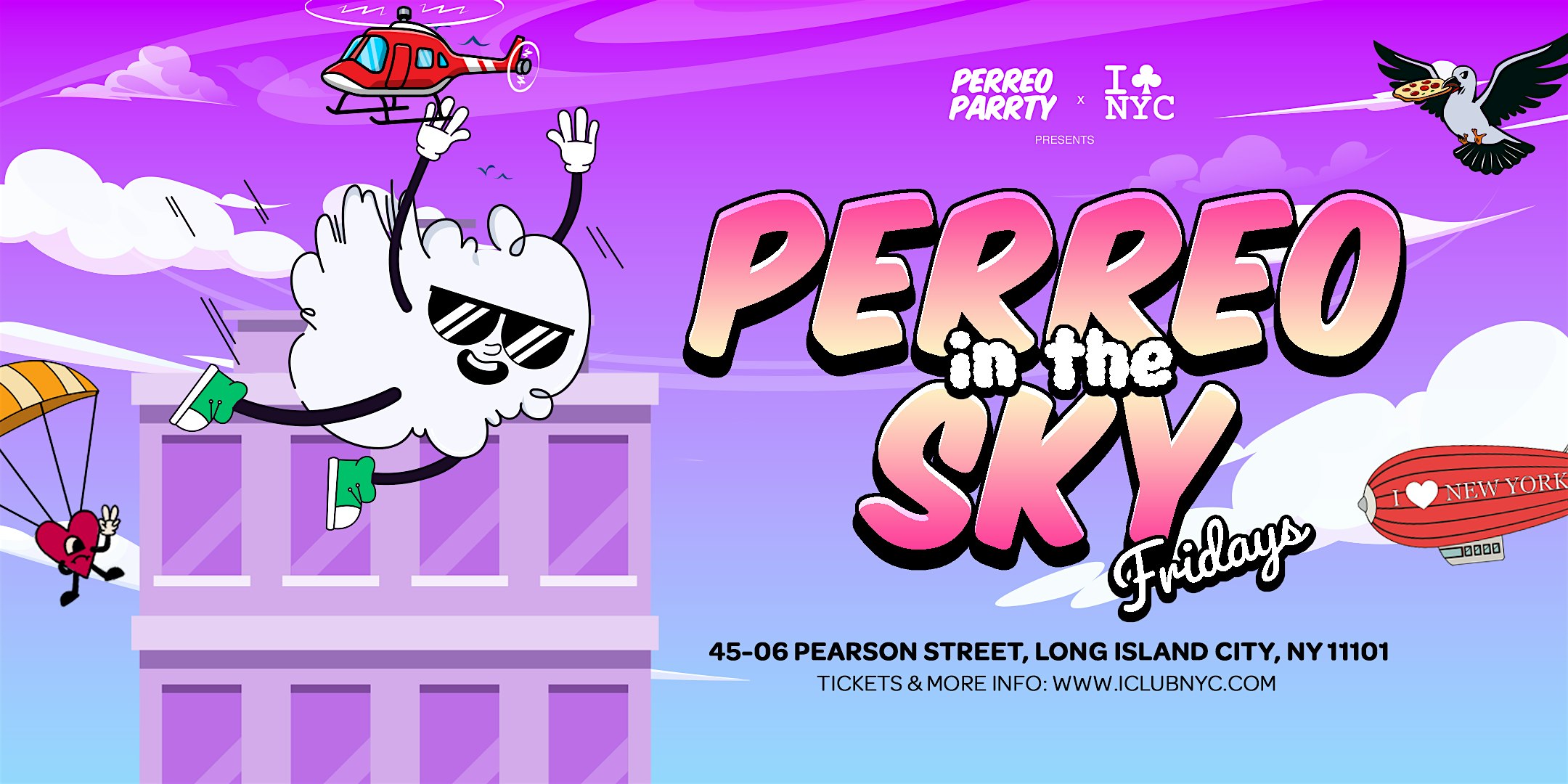 Latin & Reggaeton Dance Party – PERREO in the SKY BAR ROOFTOP at Skybar Rooftop and Lounge – Queens, NY