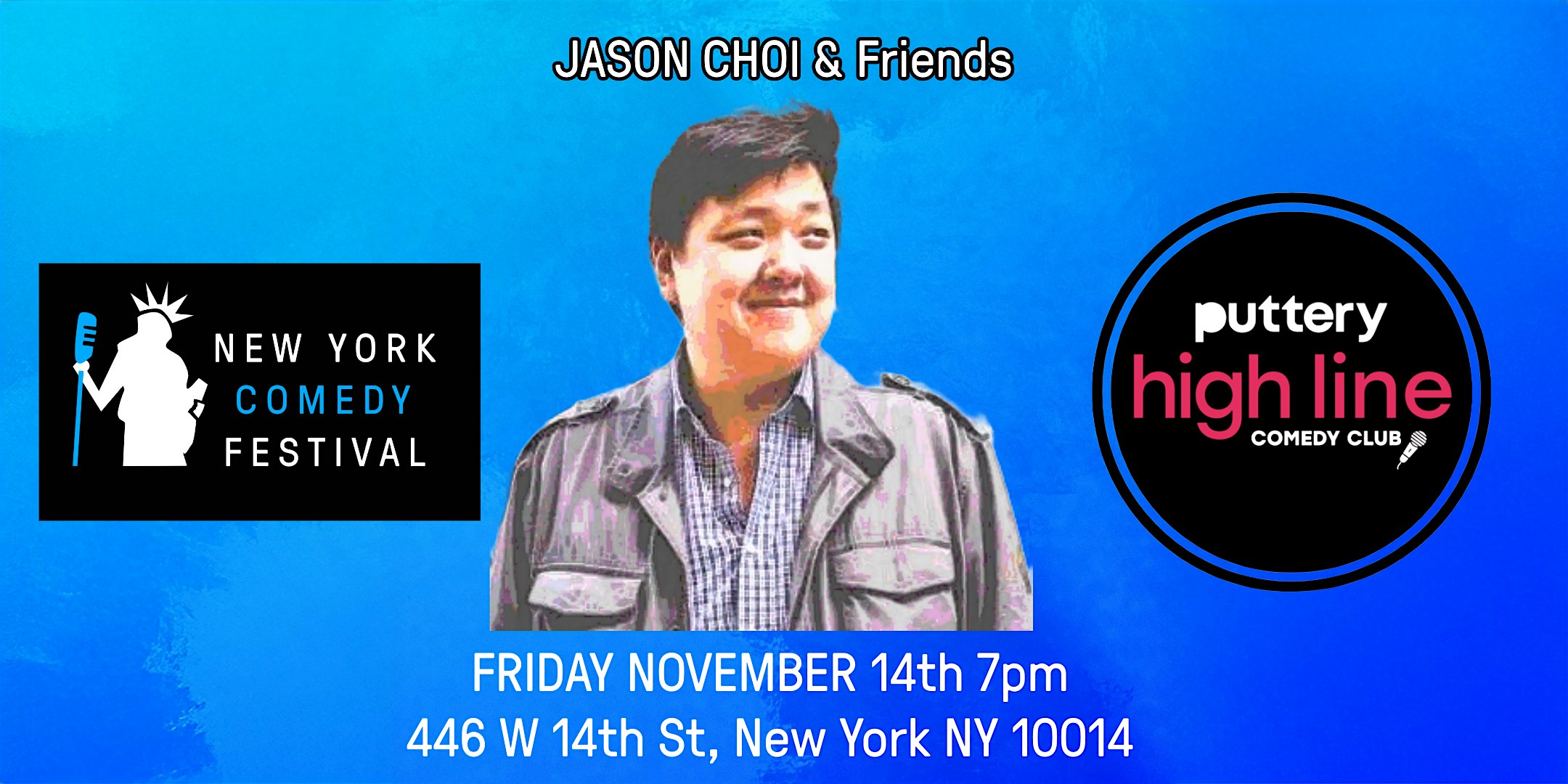 NY Comedy Fest: Jason Choi Headlines! @ High Line Comedy Club ( +Mini-golf) at High Line Comedy Club – New York, NY
