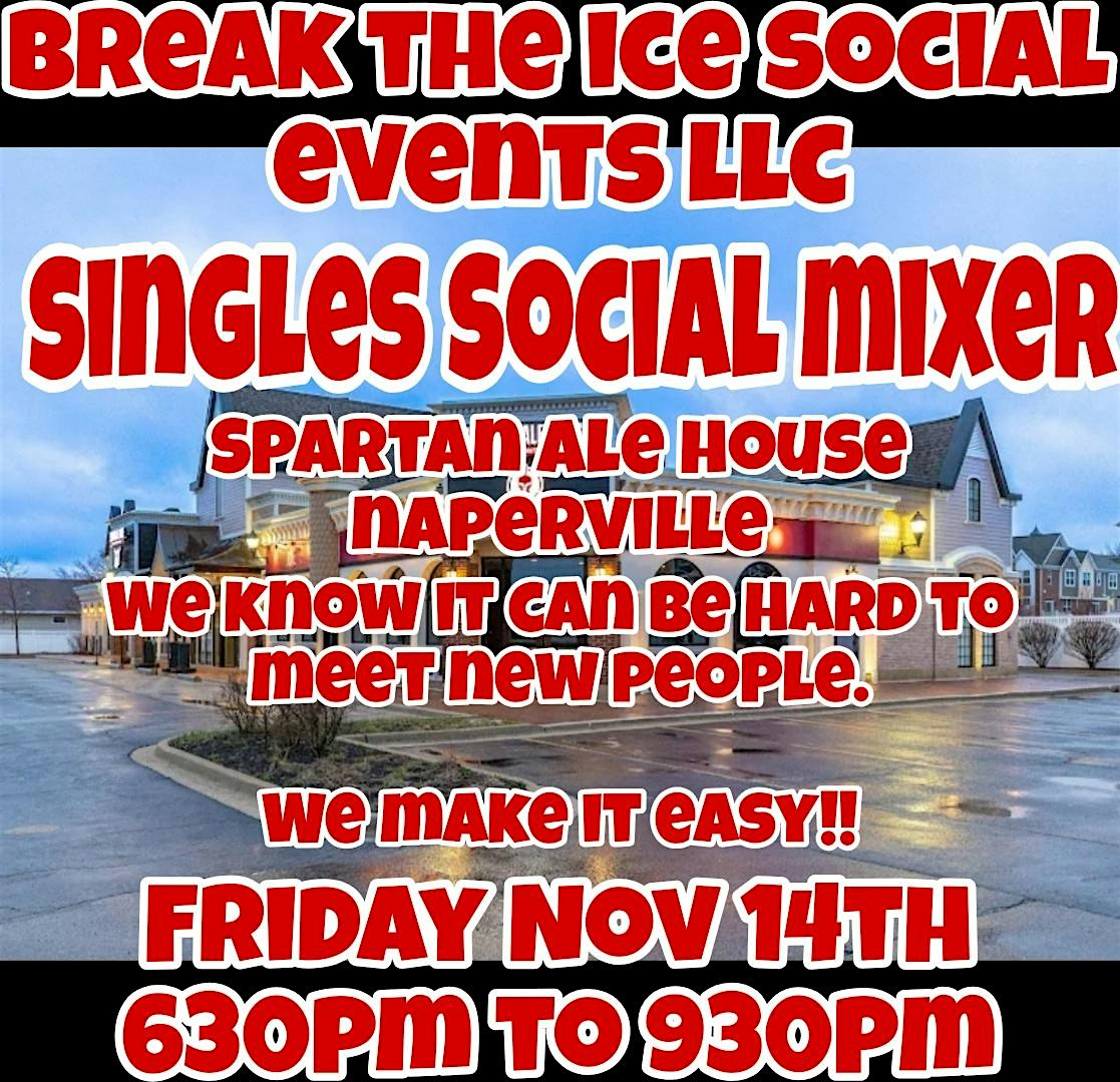 Singles Social Mixer Naperville Spartan Ale House at Spartan Ale House – Naperville, IL
