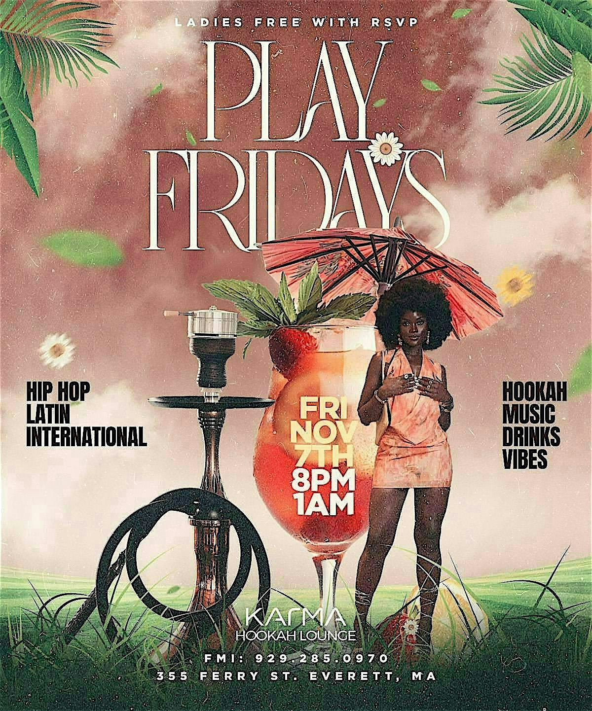 ♨️PLAY FRIDAYS♨️ (FR❄️ST FGXzotix) at Karma Lounge Boston – Everett, MA