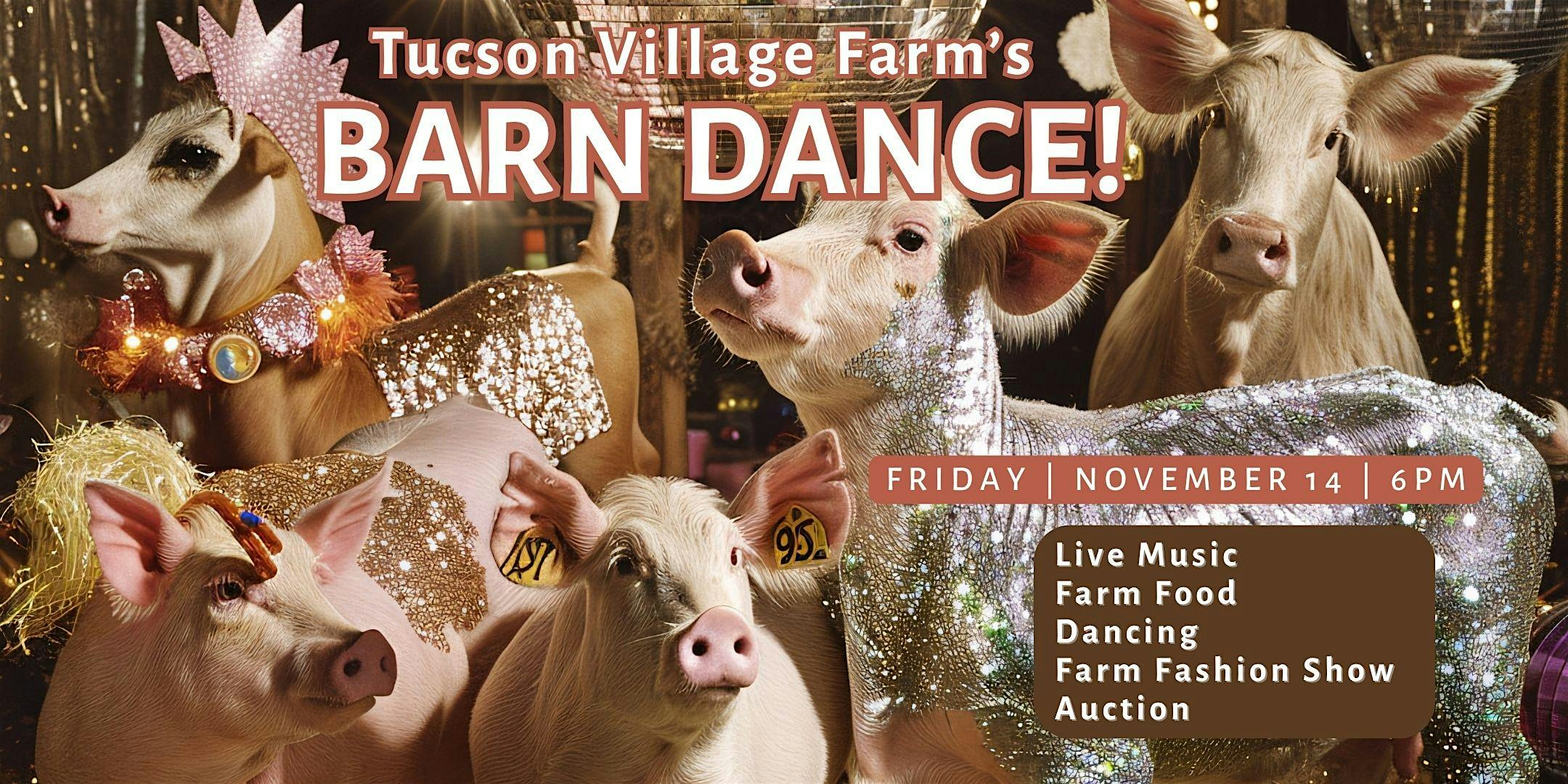 Barn Dance + Live Music at Tucson Village Farm’s “Big” Farm – Tucson, AZ