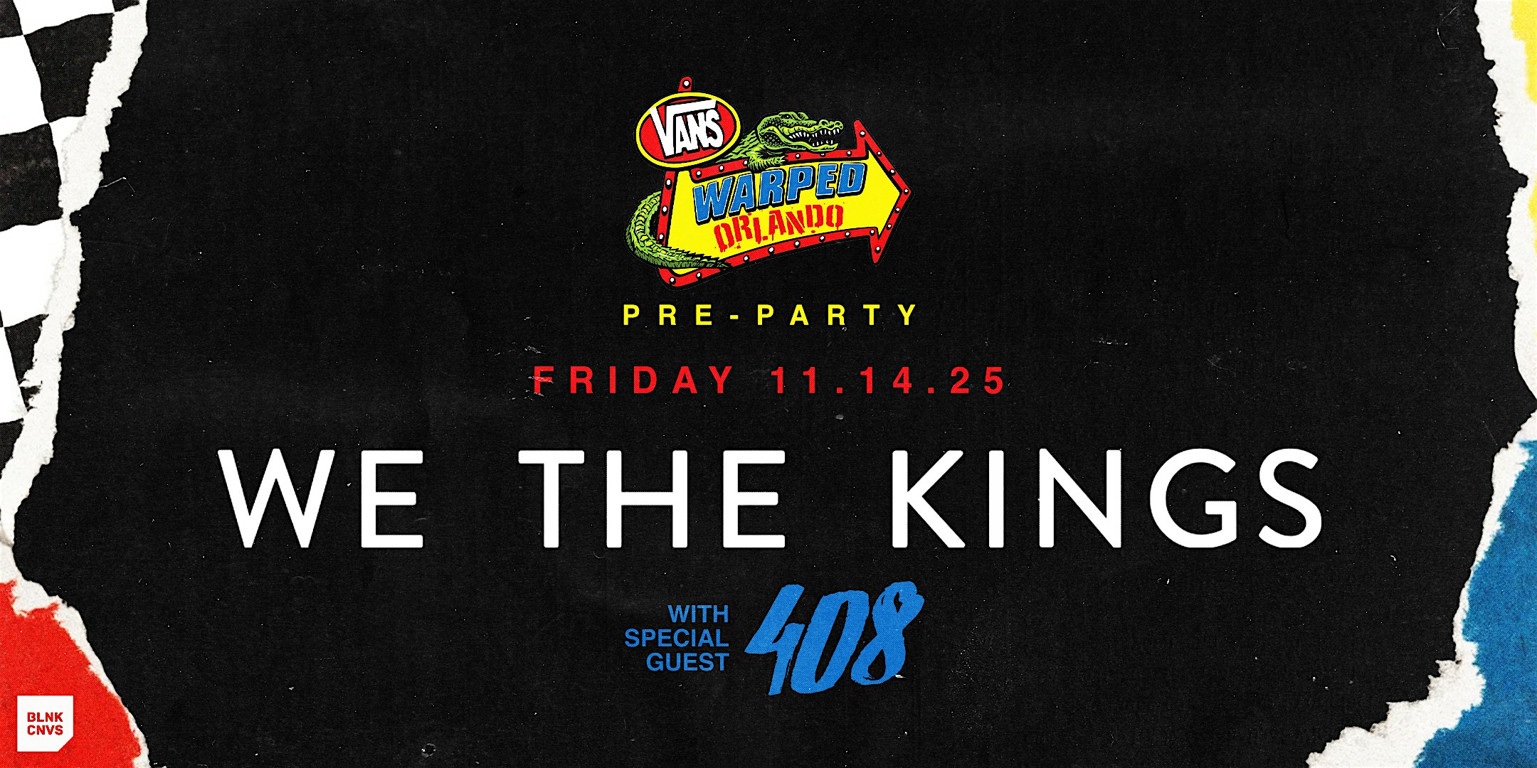 WARPED TOUR PRE-PARTY: WE THE KINGS w/ 408 & 0 Miles Per Hour at Celine Orlando – Orlando, FL