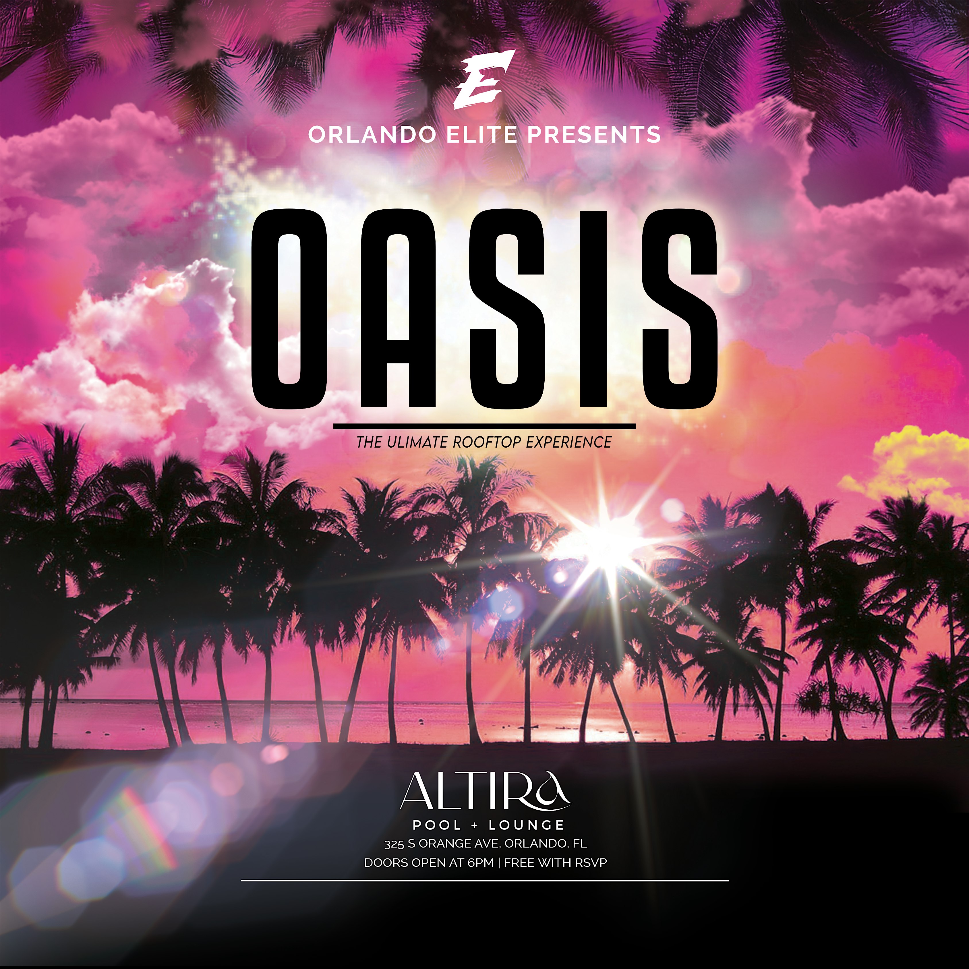 oasis at Altira Roof & Lounge at the Grand Bohemian Orlando, Autograph Collection – Orlando, FL