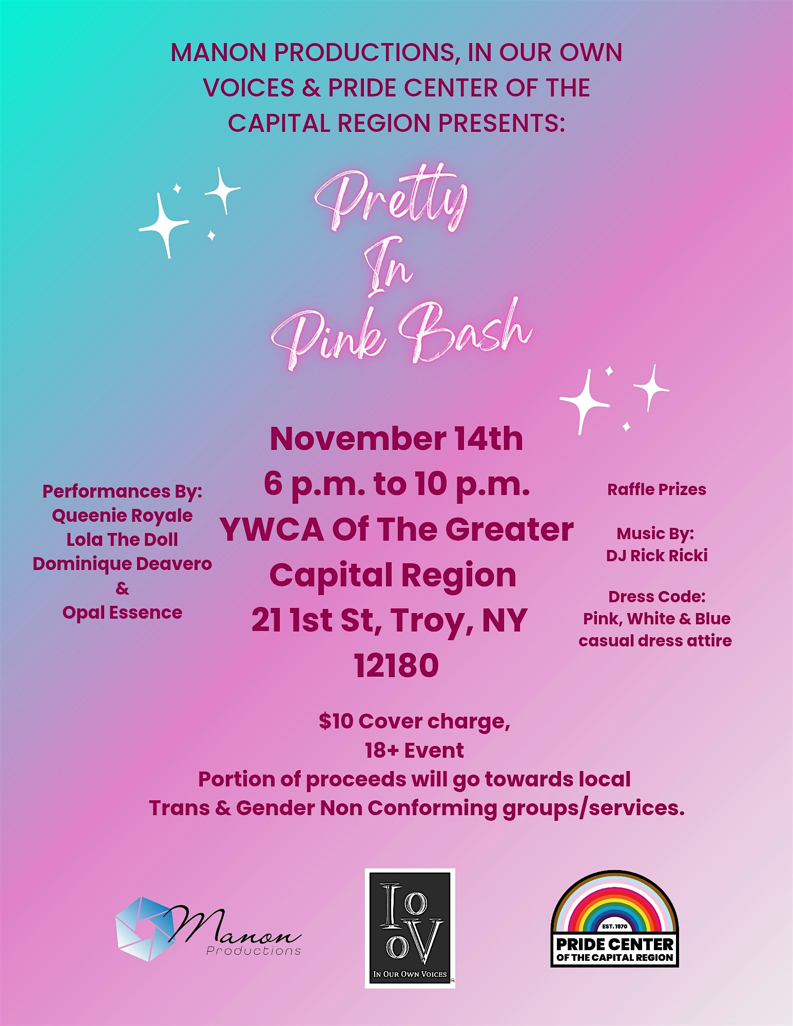 Pretty In Pink Bash at YWCA Of The Greater Capital Region – Troy, NY