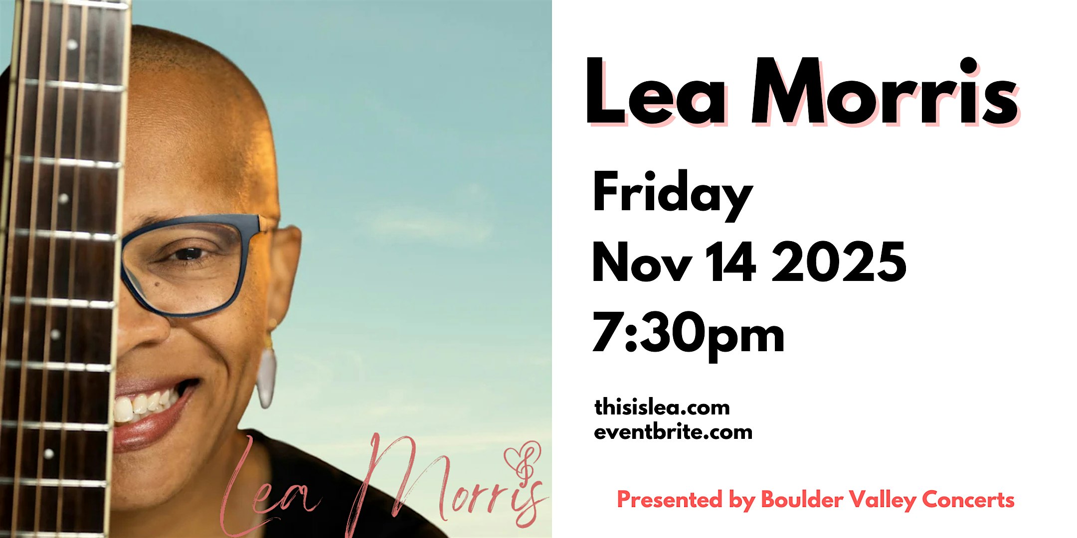 Lea Morris in Concert at Boulder Valley Unitarian Universalist Fellowship – Lafayette, CO