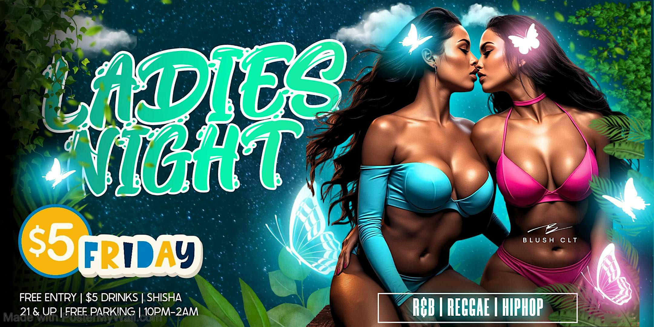 Ladies Night: $5 Fridays at Blush CLT – Charlotte, NC