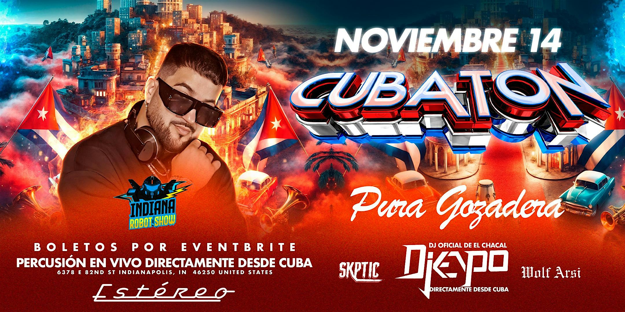 Cubaton at Estereo Nightclub – Indianapolis, IN