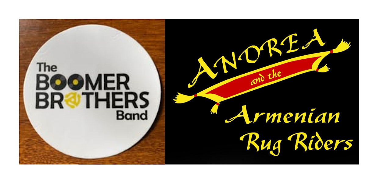 Boomer Brothers w/Andrea and the Armenian Rug Riders at Redline Music Stage at Redline Music Stage at K1 Speed – Mount Kisco, NY