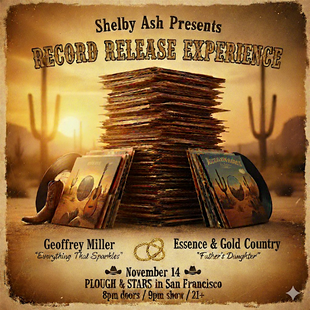 RECORD RELEASE EXPERIENCE! Geoffrey Miller and Essence & Gold Country at The Plough and the Stars – San Francisco, CA