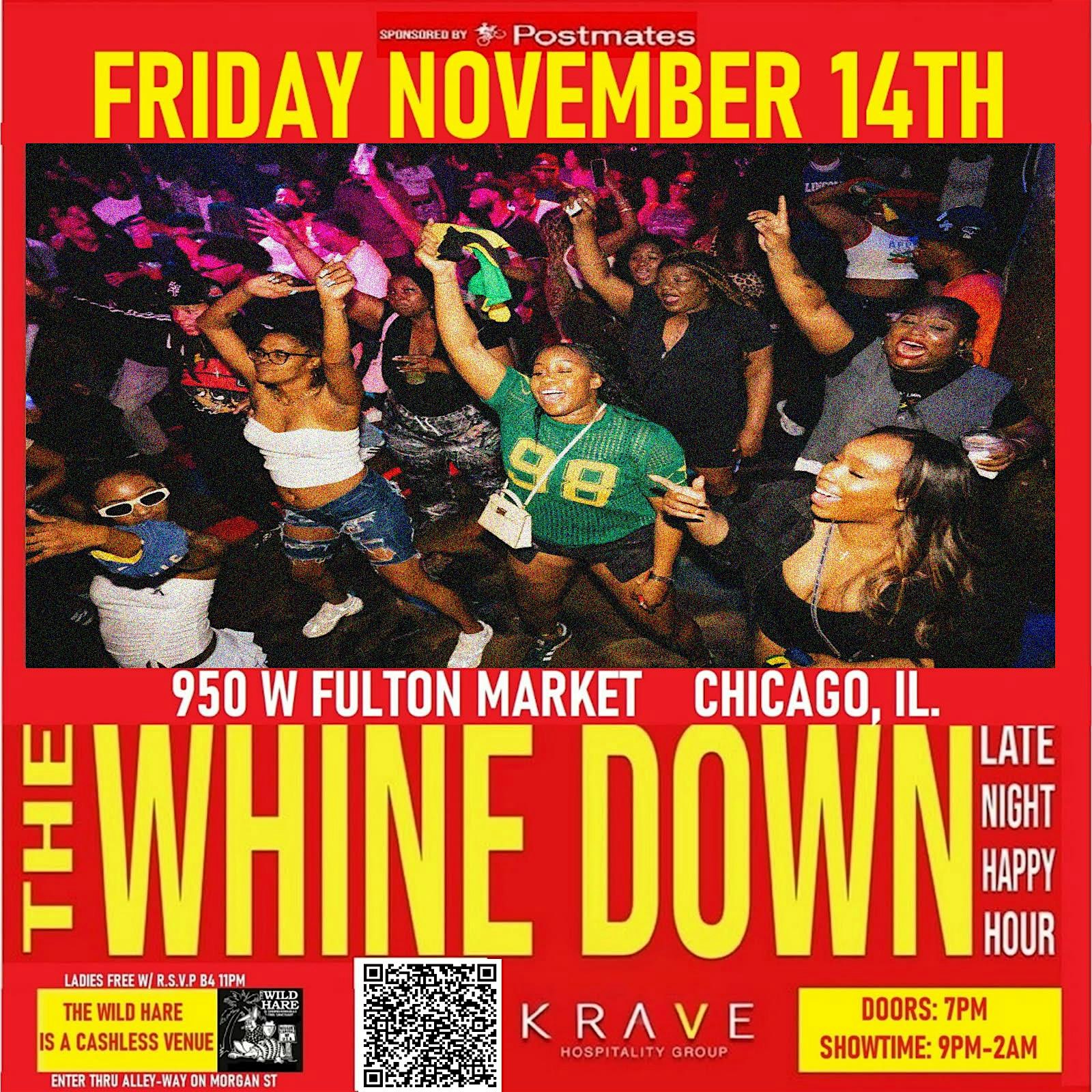 The Whine Down : Chicago’s premier Afro-Carribean late night happy hour at The Wild Hare & Singing Armadillo Frog Sanctuary – Chicago, IL