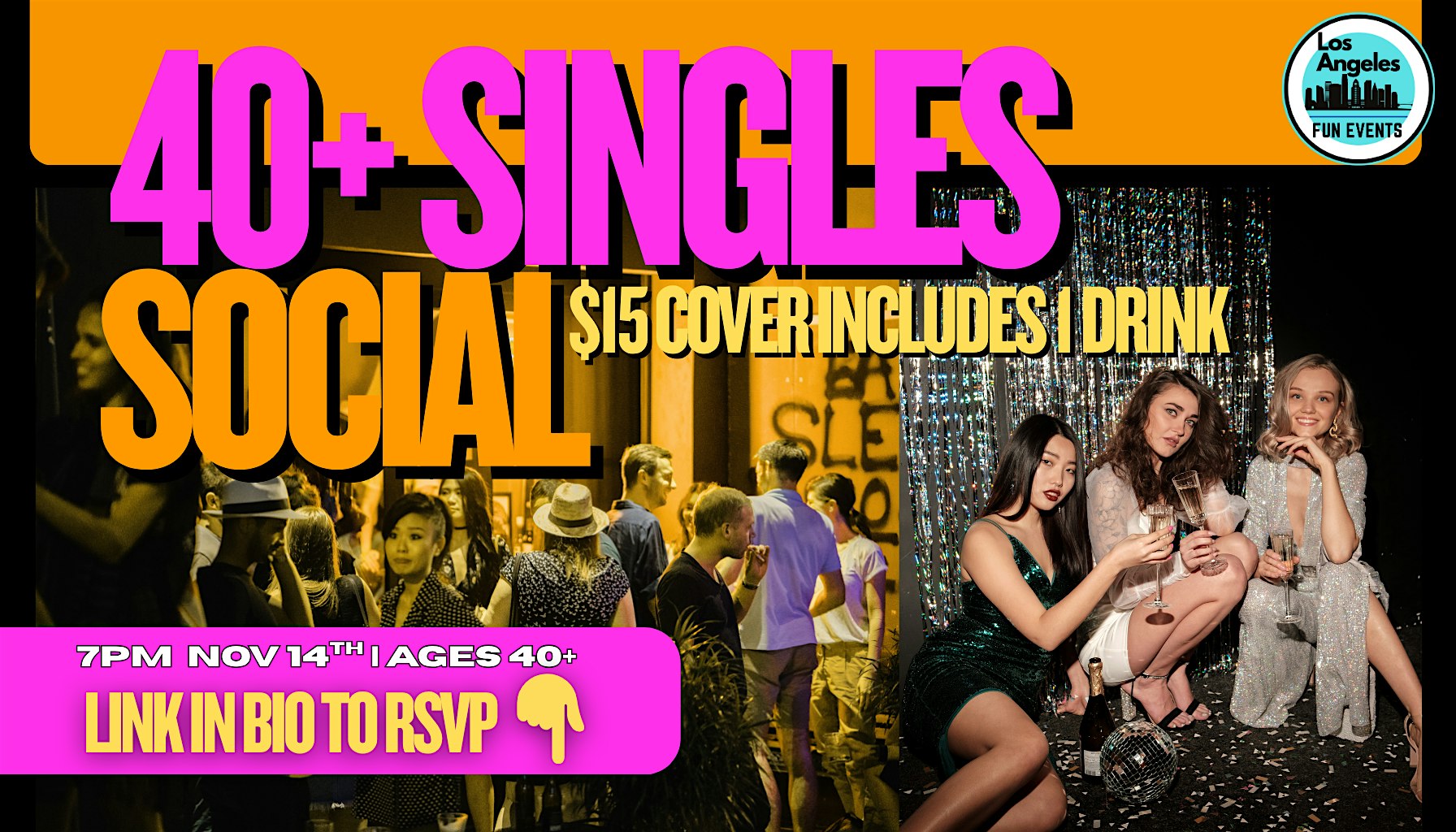 40+ Singles Social (One drink included!) at Weary Livers – Santa Monica, CA