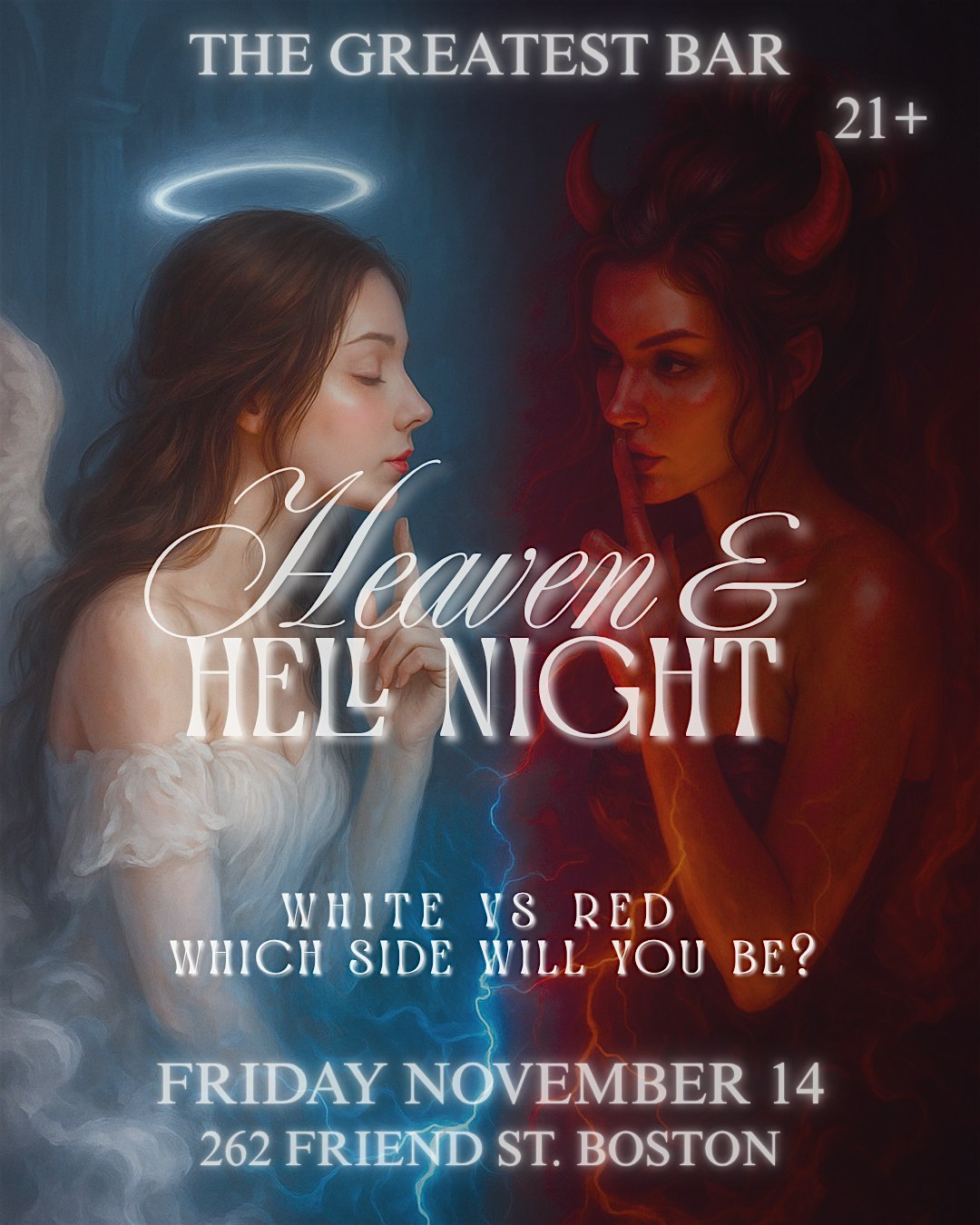 Heaven and Hell Night @ The Greatest Bar at The Greatest Bar – Boston, MA
