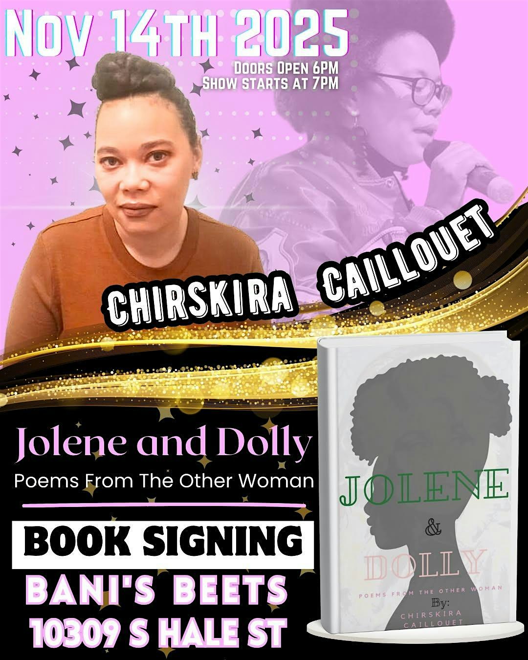 Jolene and Dolly: Poems From the Other Woman at 10309 S Hale Ave – Chicago, IL