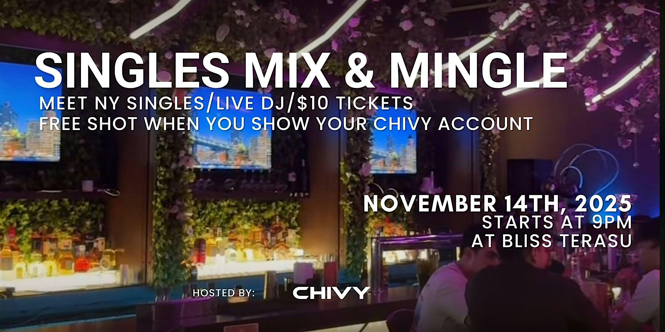 Mix and Mingle at Bliss Terasu at Bliss Terasu – New York, NY