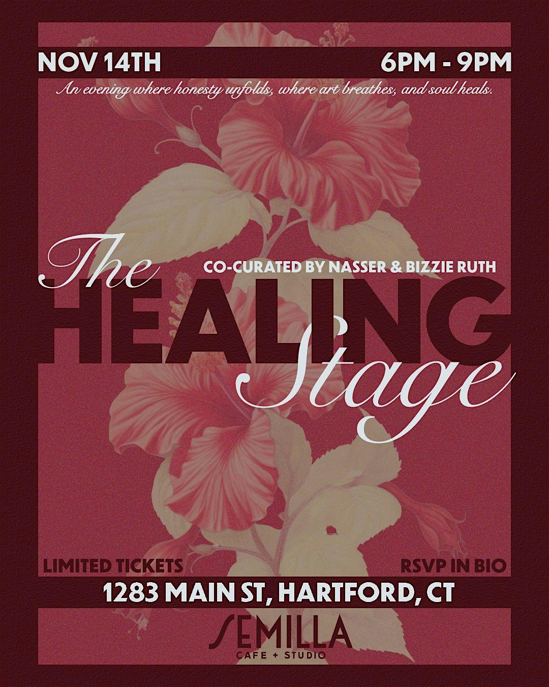 The Healing Stage at Semilla Cafe + Studio – Hartford, CT