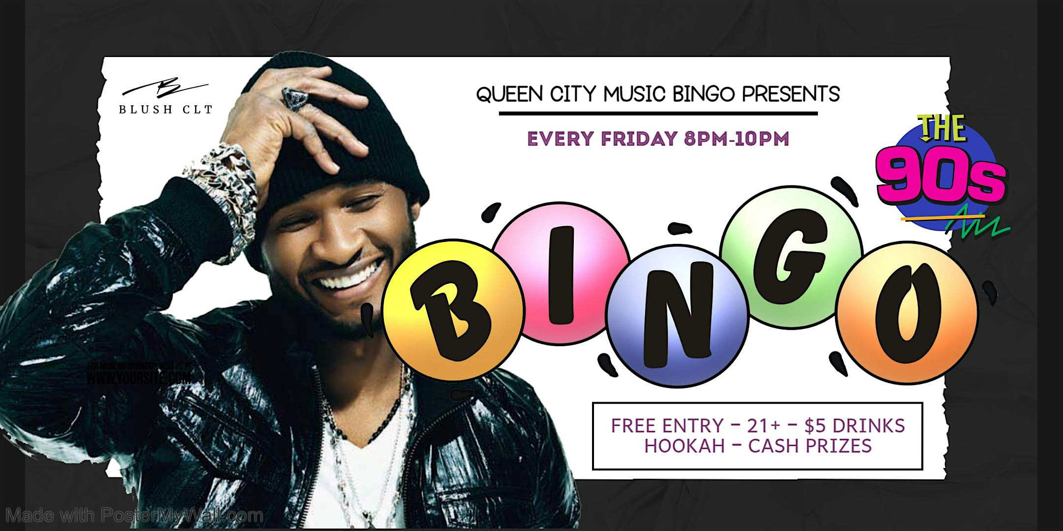 90’s Music Bingo at Blush CLT – Charlotte, NC