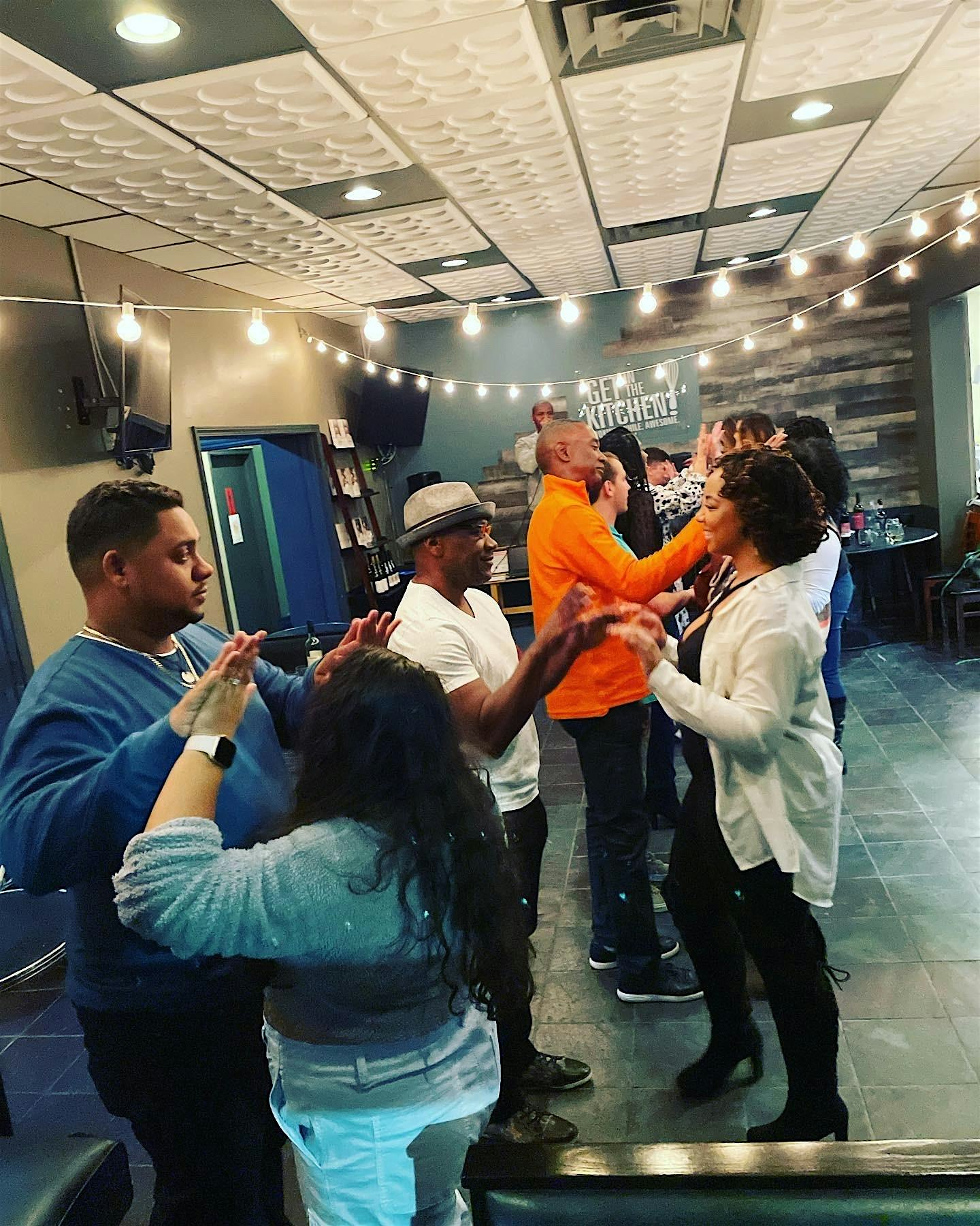 Dinner & Dancing! Tapas & Latin Dancing Lessons at Get in the Kitchen – Chicago, IL