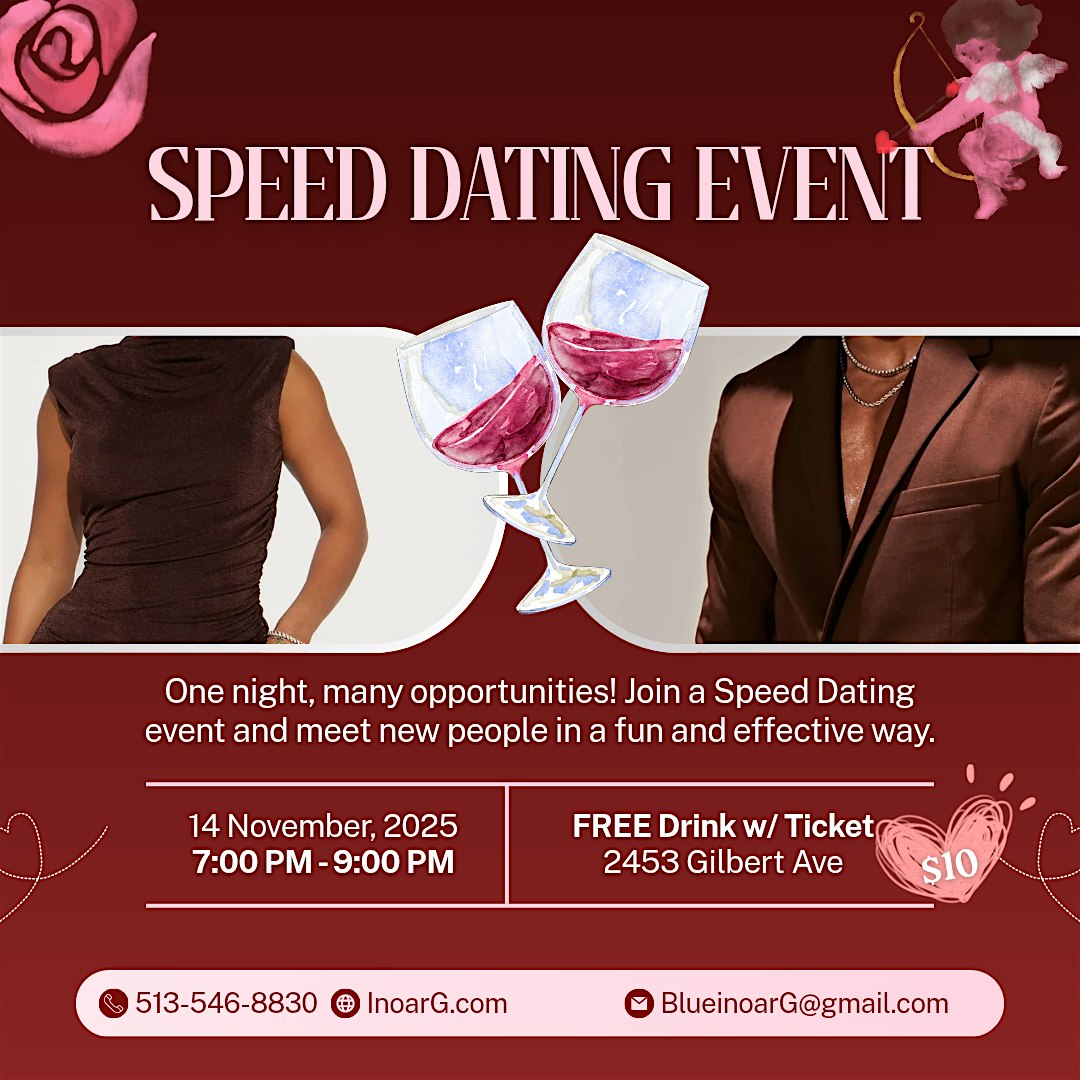 Speed Dating at 2453 Gilbert Ave – Cincinnati, OH