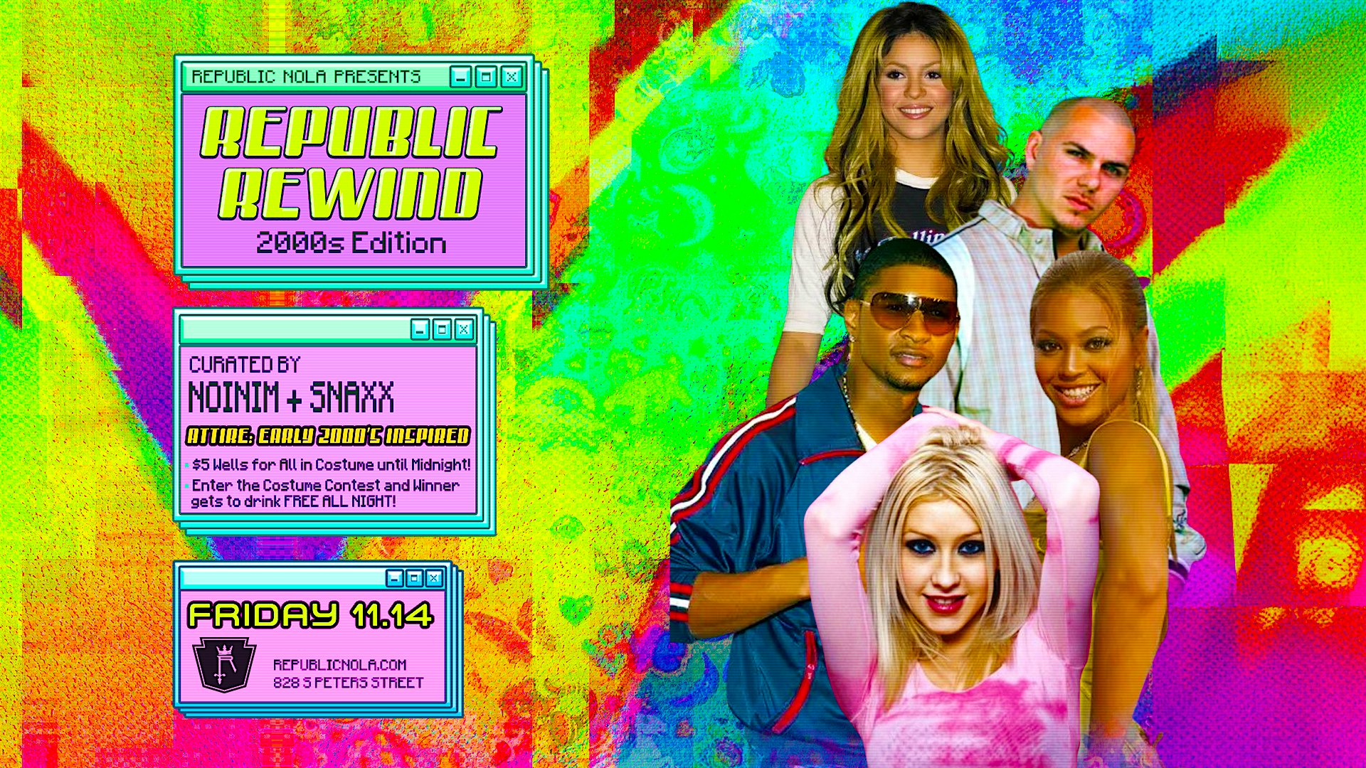 Rewind: 2000’s Edition at Republic NOLA – New Orleans, LA