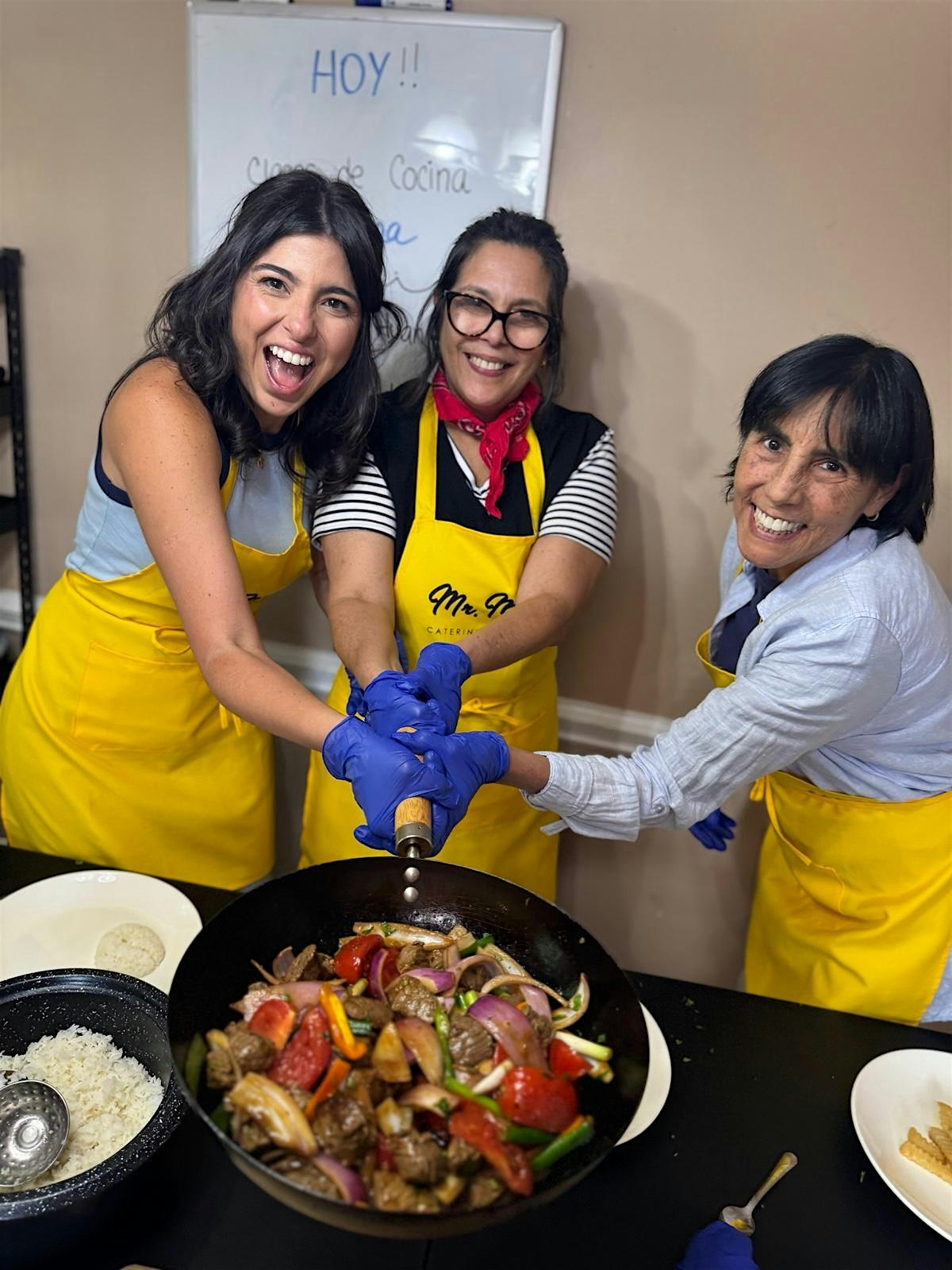 Clases de Cocina Peruana : Lomo Saltado at 308 Wyndham Way – Indian Trail, NC