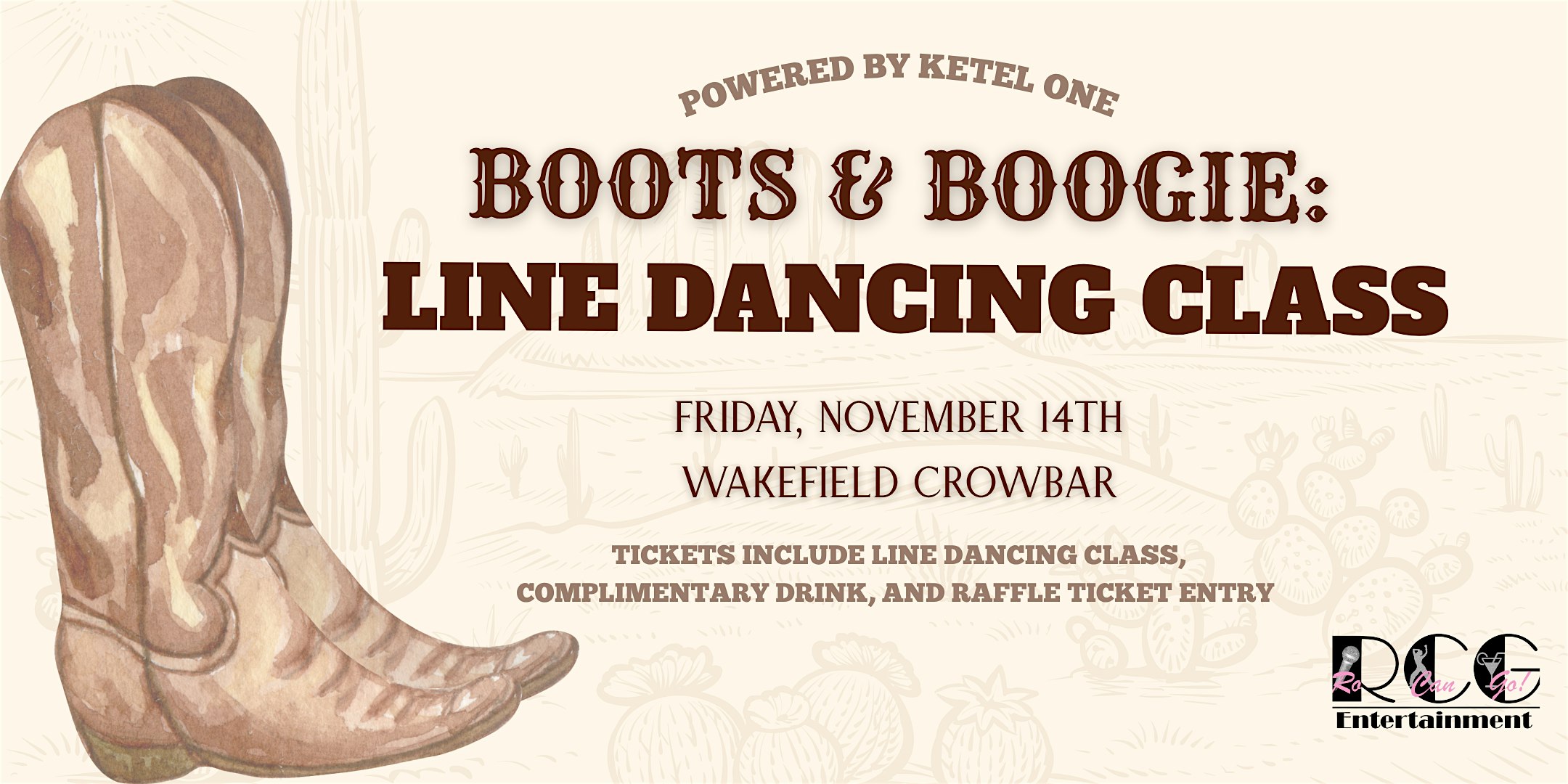 Boots and Boogie: Line Dancing Class at Wakefield Crowbar – Houston, TX