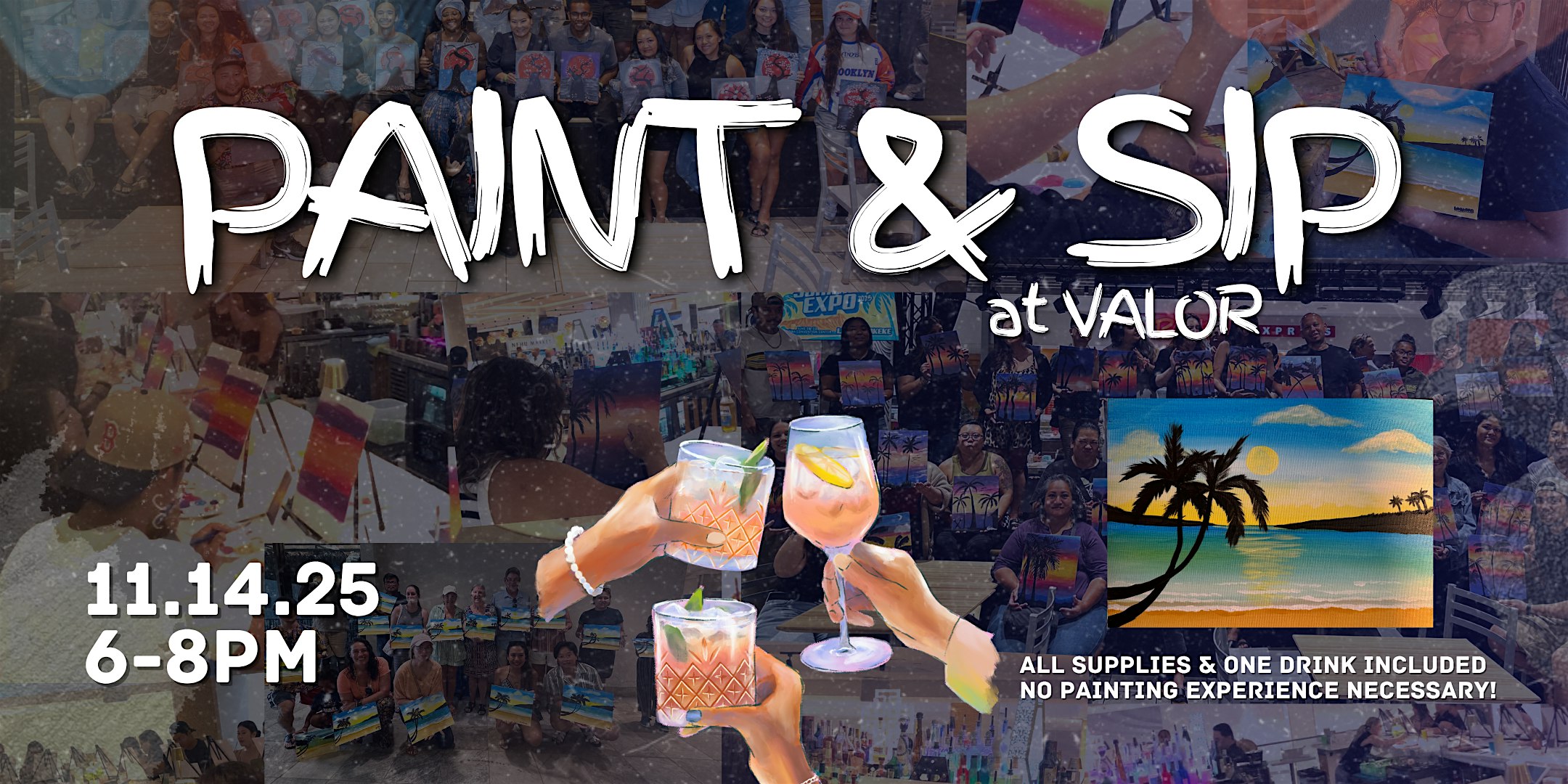 Paint & Sip at Valor (November 2025) at Valor Hawaii – Aiea, HI