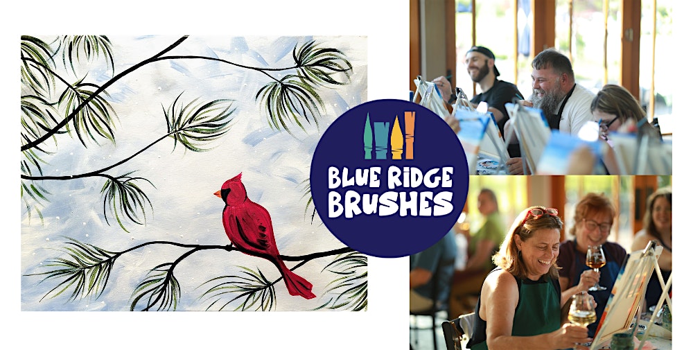Paint + Sip: “Frosted Pines” at Sage Bird at Sage Bird – Harrisonburg, VA