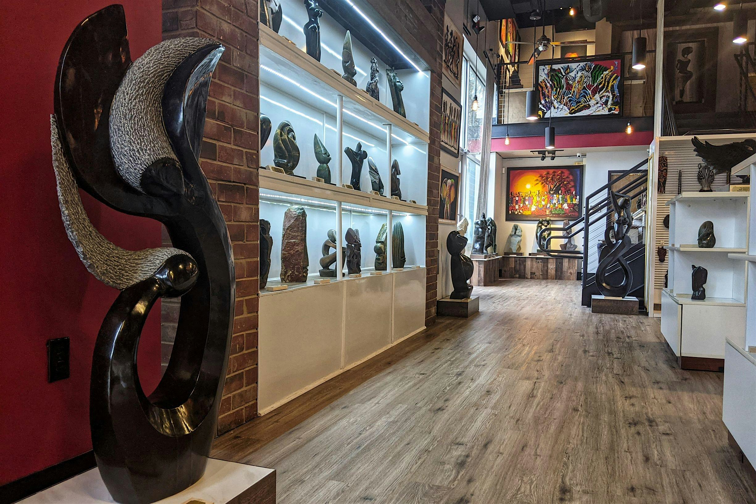 Friday Night “Sip & See @ the Gallery” – 11/14/25 at Real African Art Gallery – Charlotte, NC