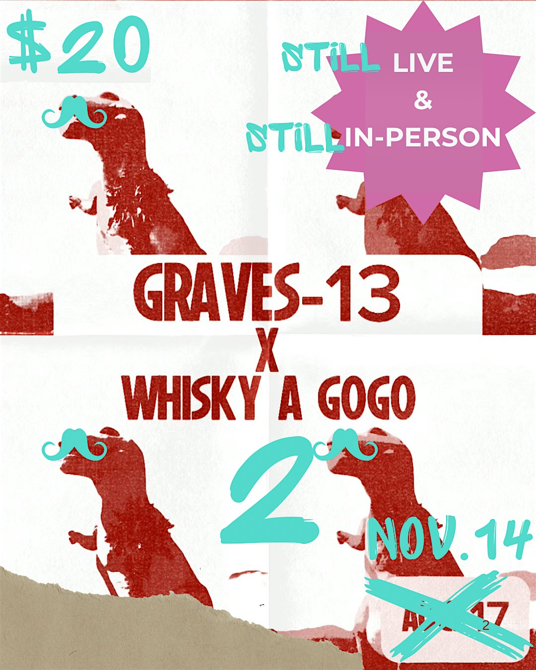 GRAVES GOES HOLLYWOOD 2: Electric Bugaloo at Whisky a Go Go – West Hollywood, CA