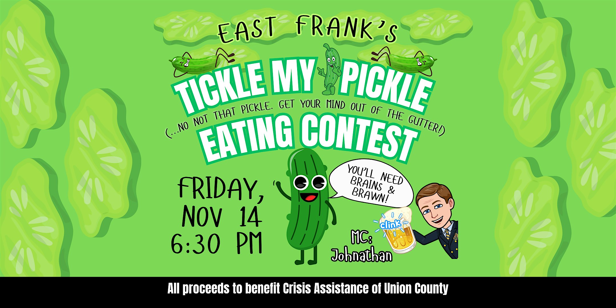 East Frank’s “Tickle My Pickle” Eating Contest at East Frank Superette and Kitchen – Monroe, NC