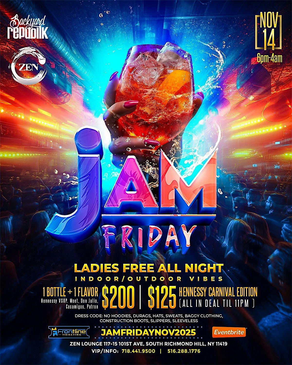 JAM FRIDAY at ZEN LOUNGE – Queens, NY