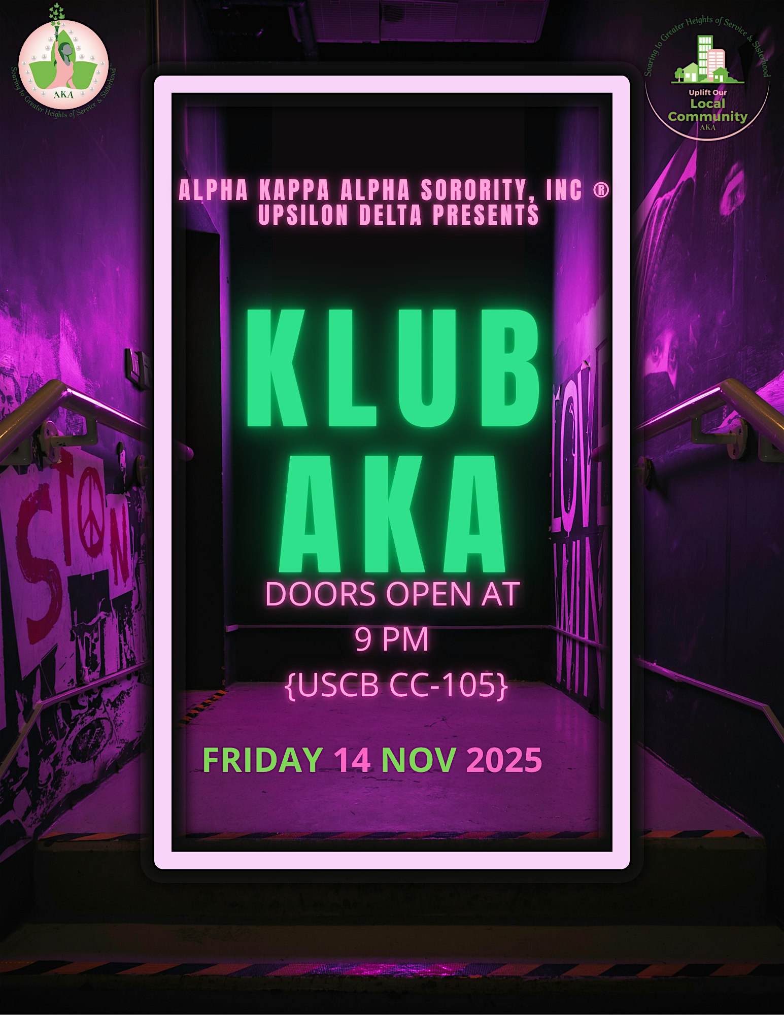 Klub AKA at University of South Carolina Beaufort – Bluffton campus – Bluffton, SC